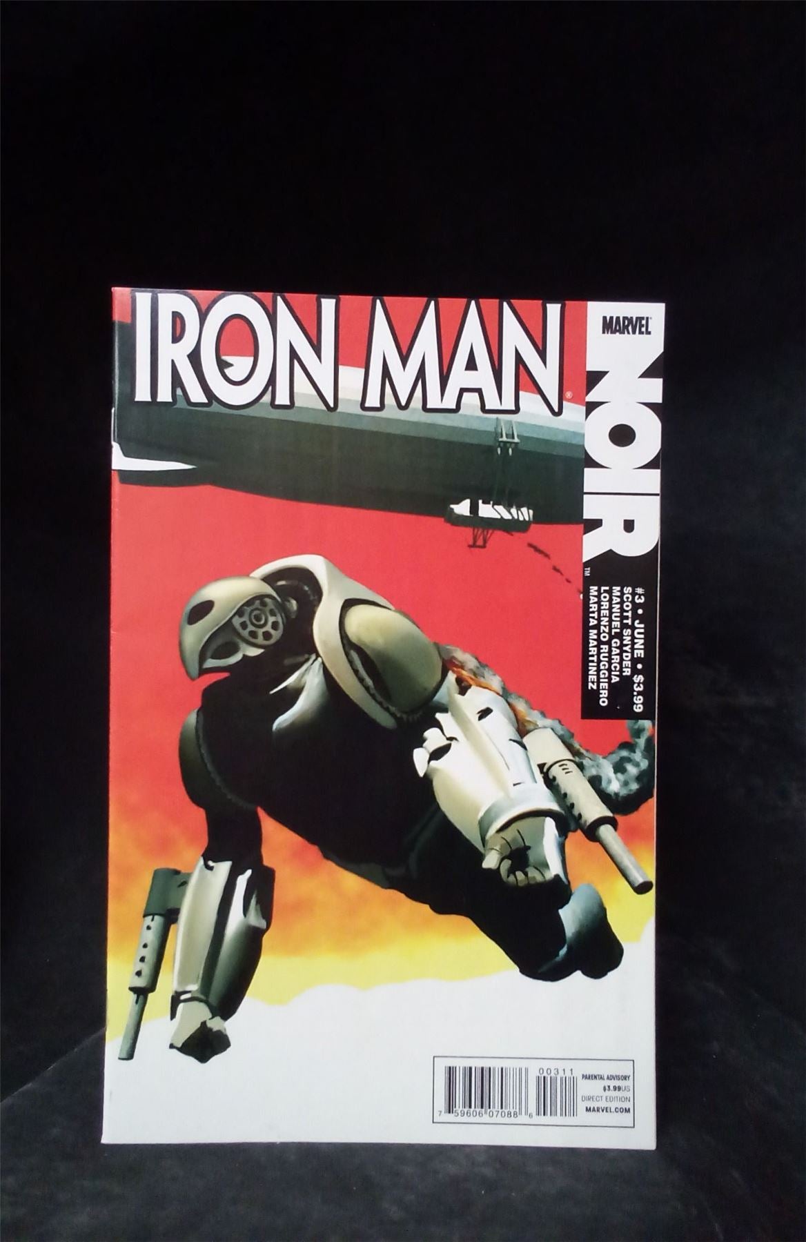 Iron Man Noir #3 2010 Marvel Comics Comic Book