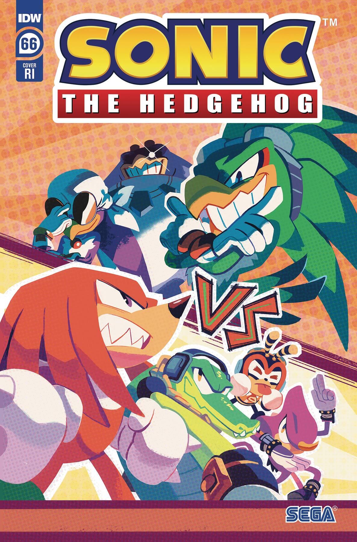Sonic The Hedgehog #66 Cvr B Oz Idw-prh Comic Book