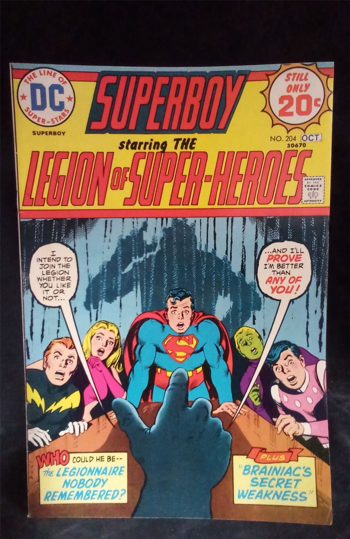 Superboy #204 1974 DC Comics Comic Book