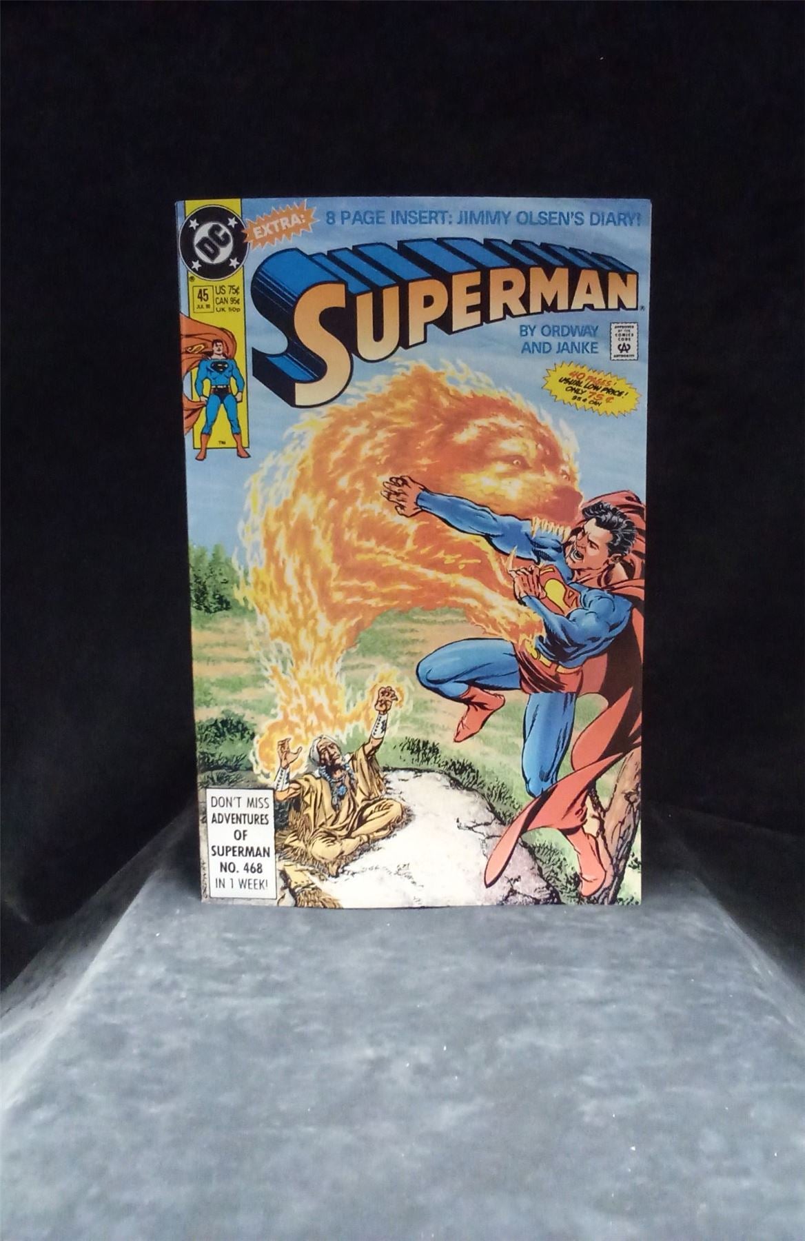 Superman #45 1990 DC Comics Comic Book