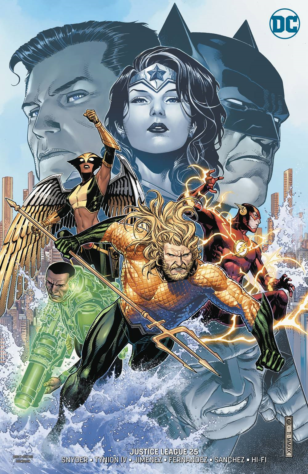 Justice League #25 (Var Ed Year Ot Villian) DC Comics Comic Book
