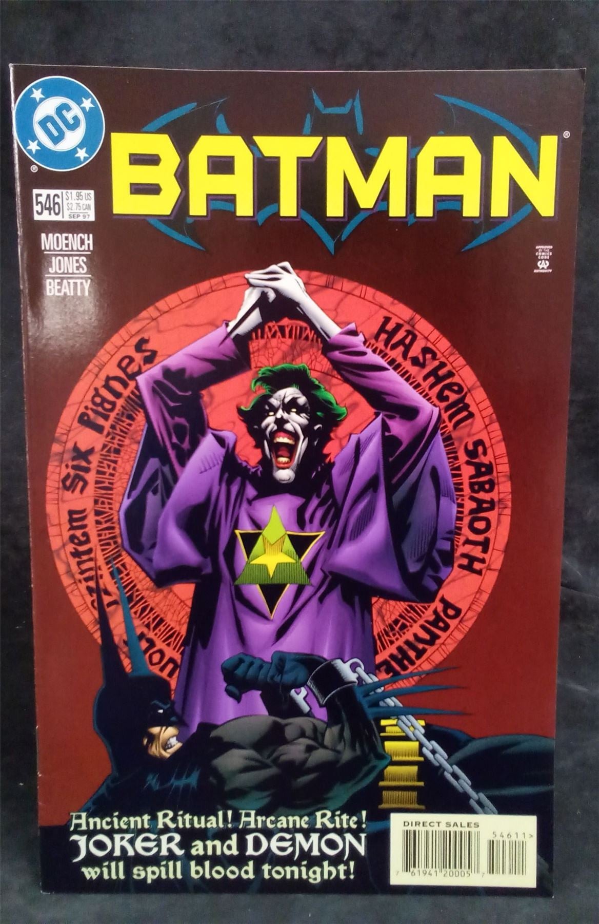 Batman #546 1997 DC Comics Comic Book