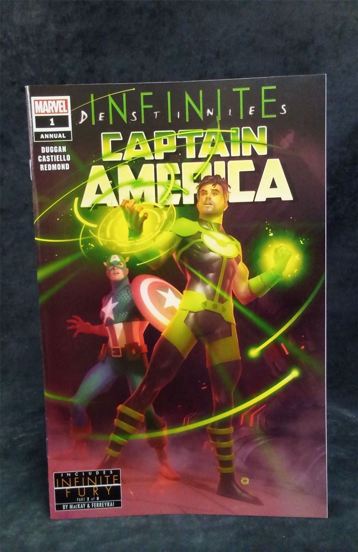 Captain America Annual 2021 Wal-Mart Prepack Exclusive Variant Marvel Comics Comic Book