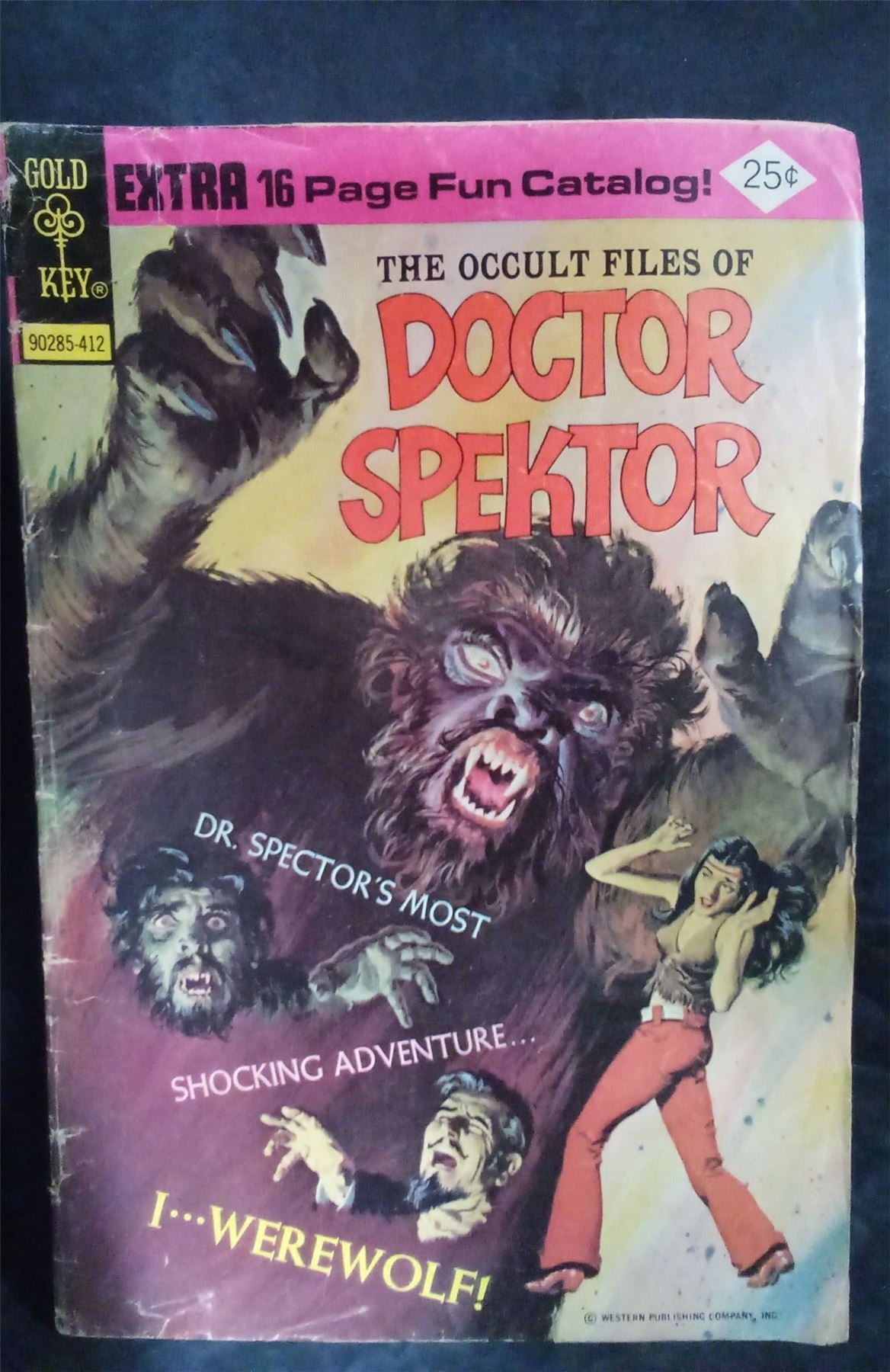 The Occult Files Of Dr. Spektor #11 1974 Gold Key Comics Comic Book