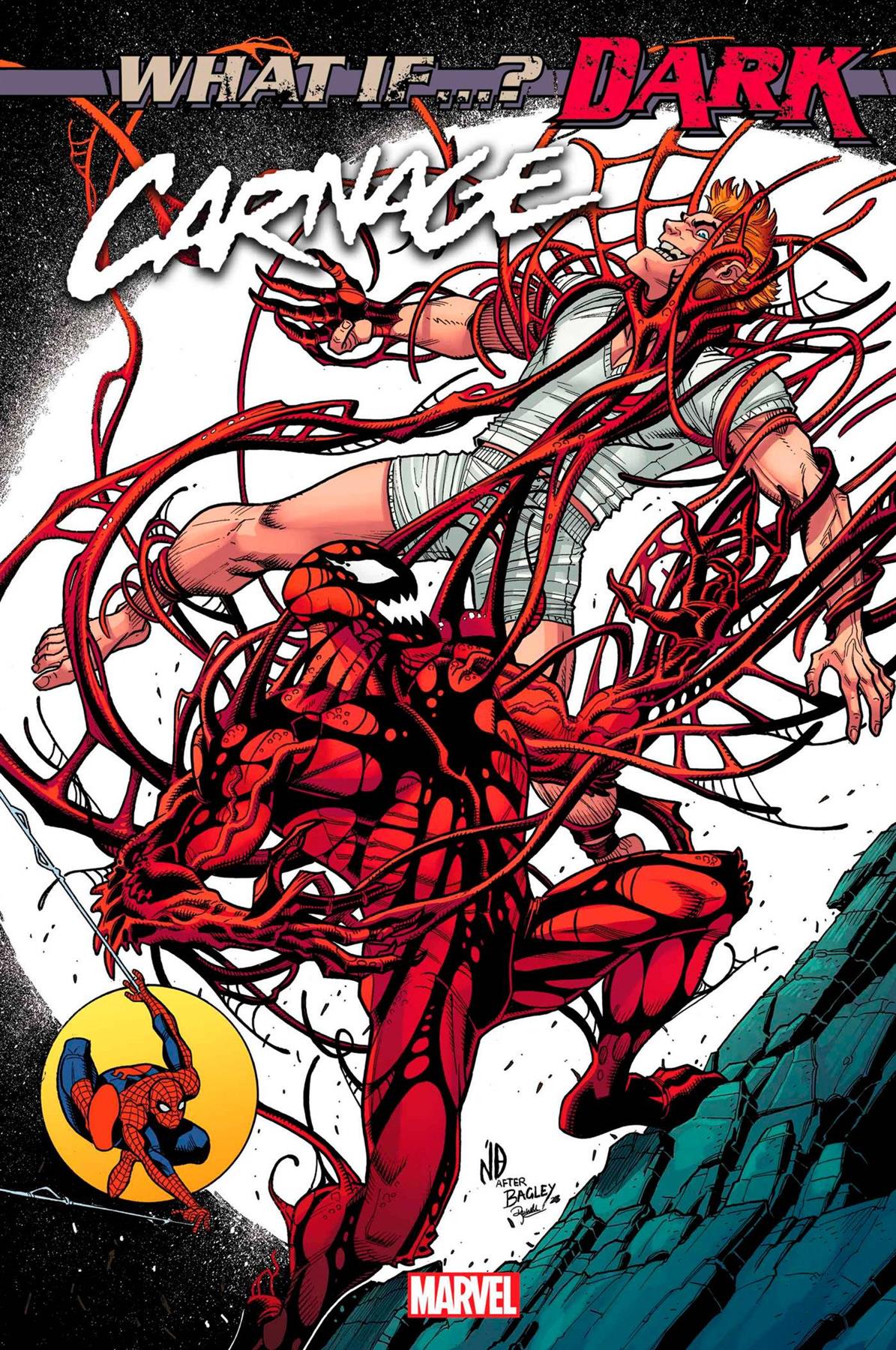 What If Dark Carnage #1 Nick Bradshaw Homage Var () Marvel Prh Comic Book 2023