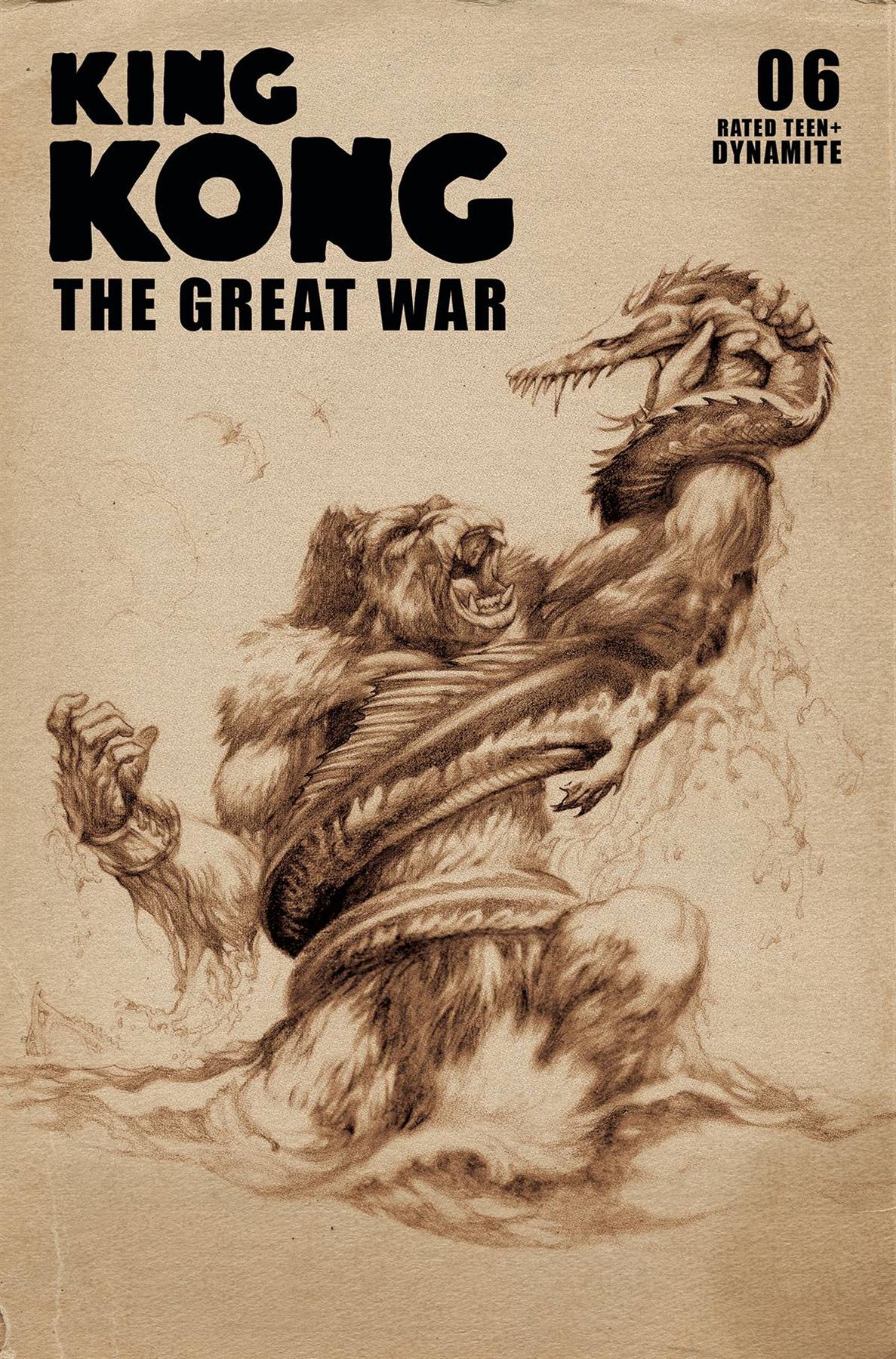 Kong Great War #6 Cvr C Devito Dynamite Comic Book