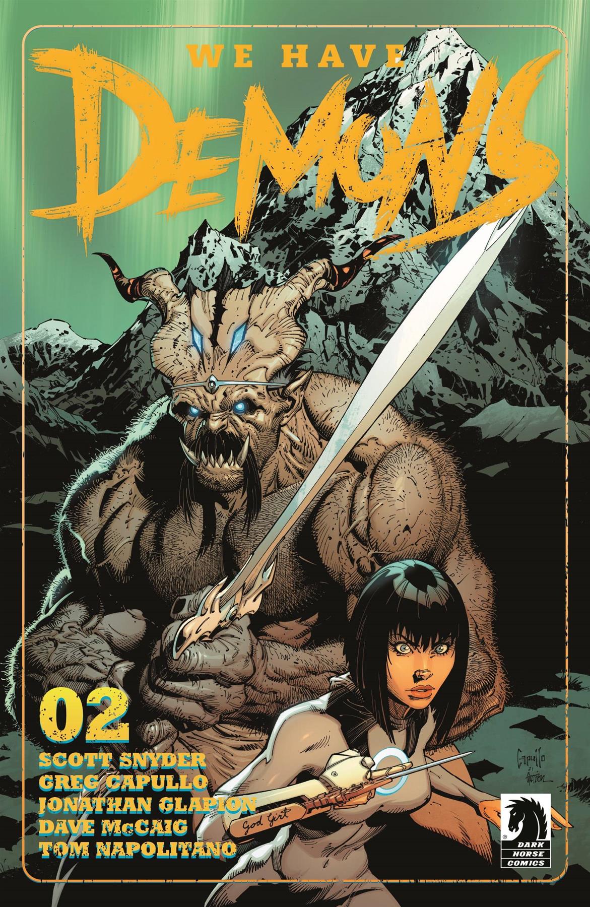 We Have Demons #2 (of 3) Cvr C Foil Capullo (mr) Dark Horse Comics Comic Book
