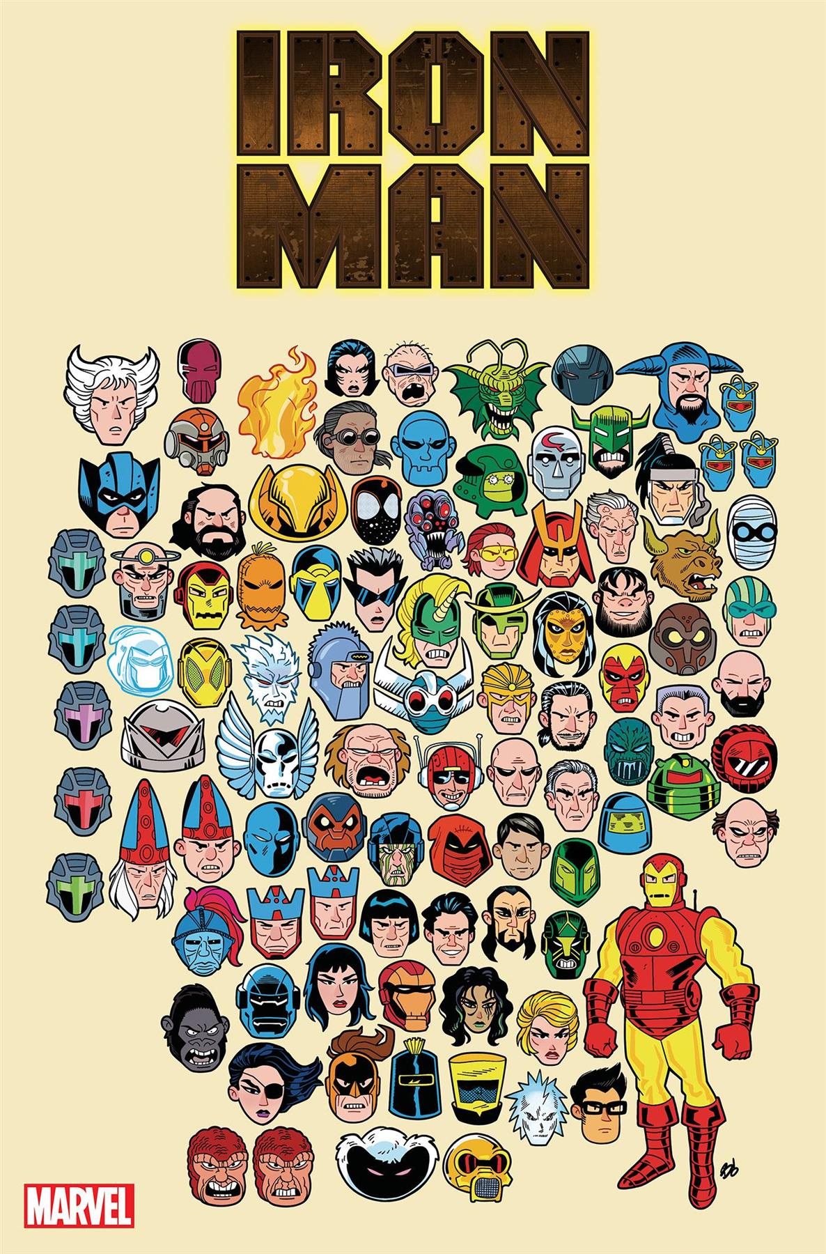 Iron Man #1 Dave Bardin Deadly Foes Var Dave Bardin Deadly Foes Var Marvel Prh Comic Book 2024