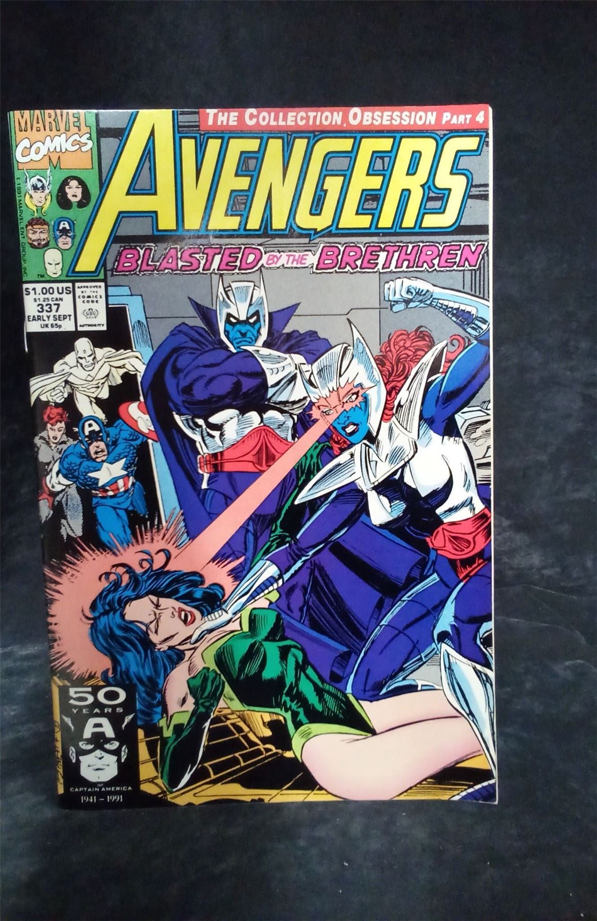 The Avengers #337 1991 Marvel Comics Comic Book
