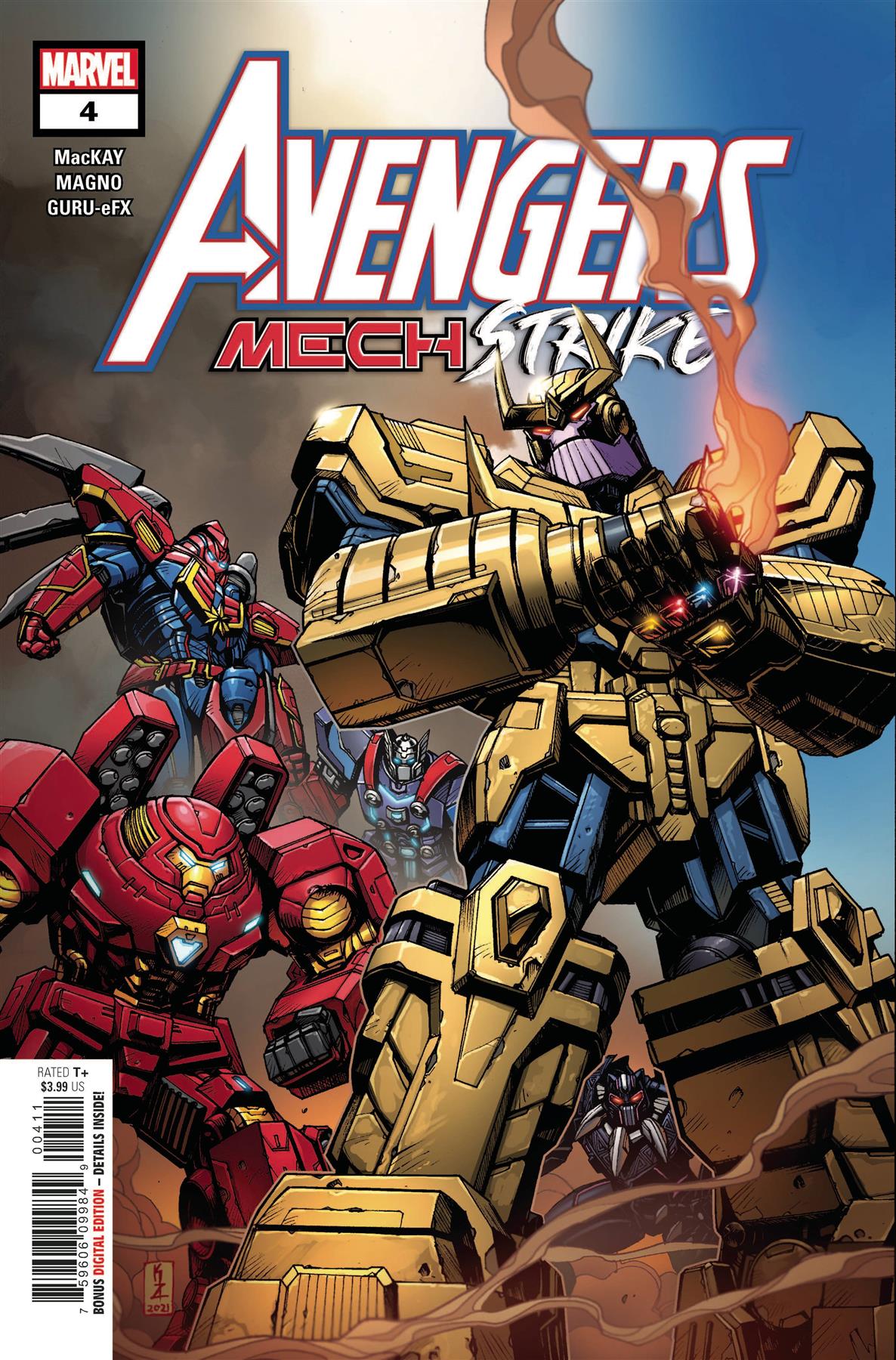 Avengers Mech Strike #4 (of 5) Marvel Comics Comic Book