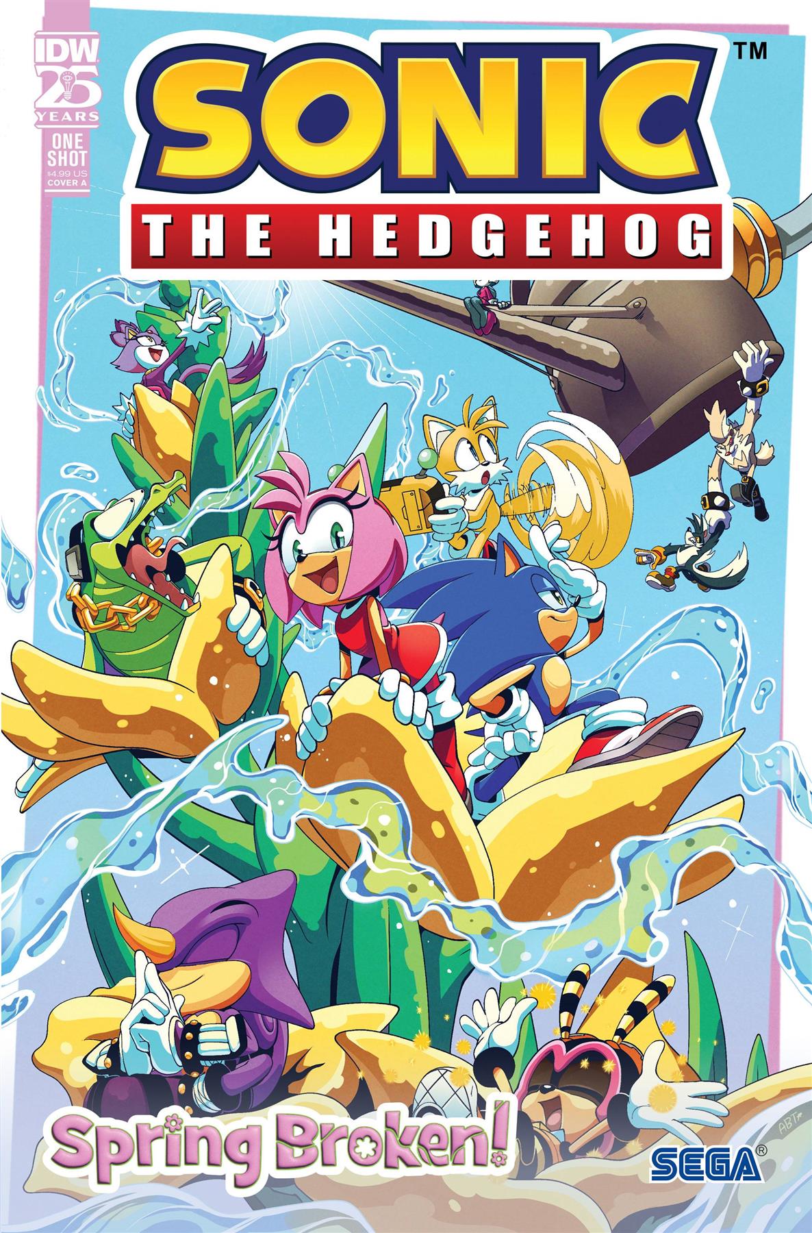 Sonic The Hedgehog Spring Broken #1 Cvr A Thomas Idw-prh Comic Book