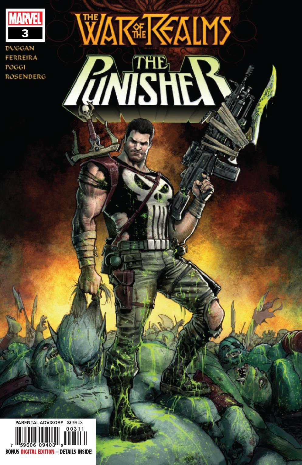 War Of Realms Punisher #3 () Marvel Comics Comic Book