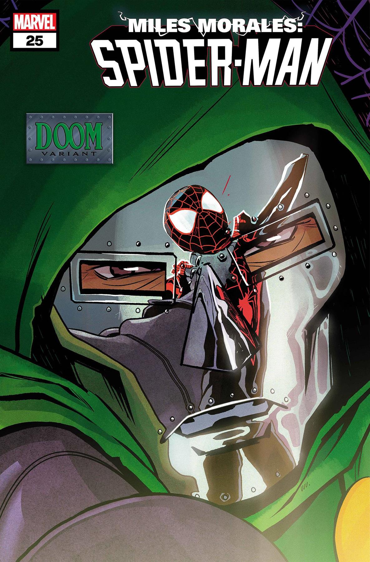 Miles Morales Spider-man #25 Annie Wu Doom Var Annie Wu Doom Var Marvel Prh Comic Book 2024