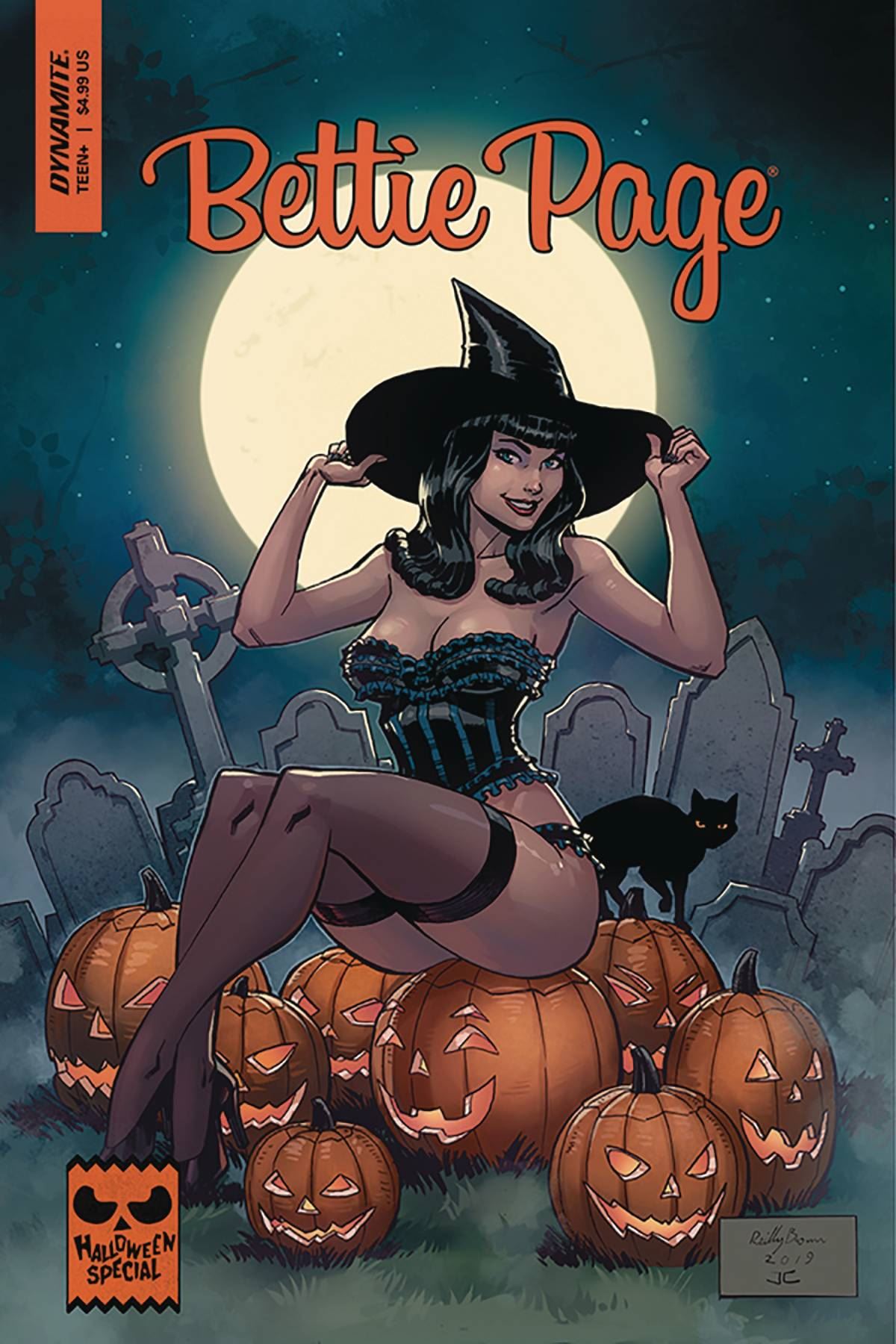 Bettie Page Halloween Special One Shot (Cvr B Brown) Dynamite Comic Book