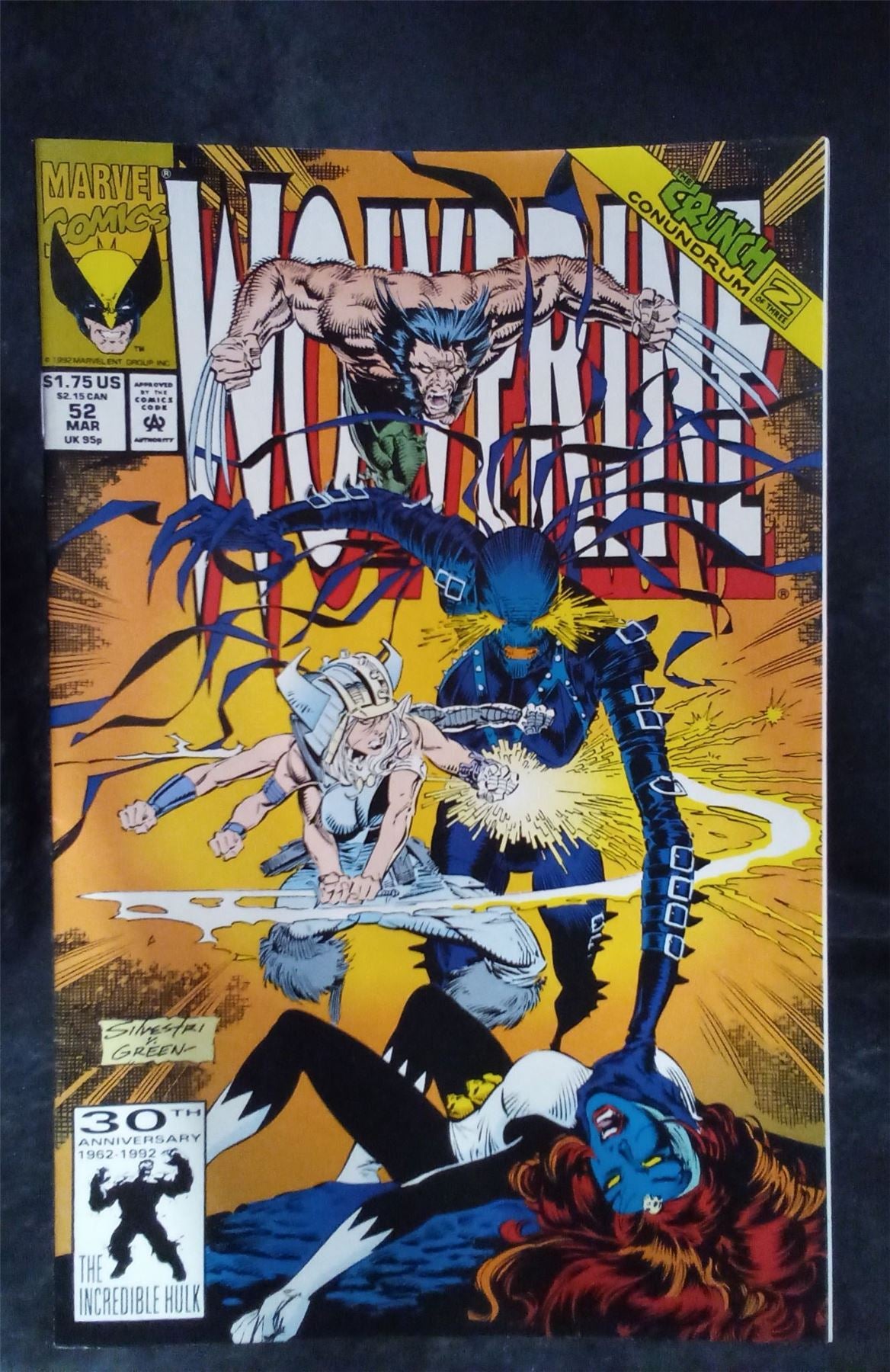 Wolverine #52 1992 Marvel Comics Comic Book