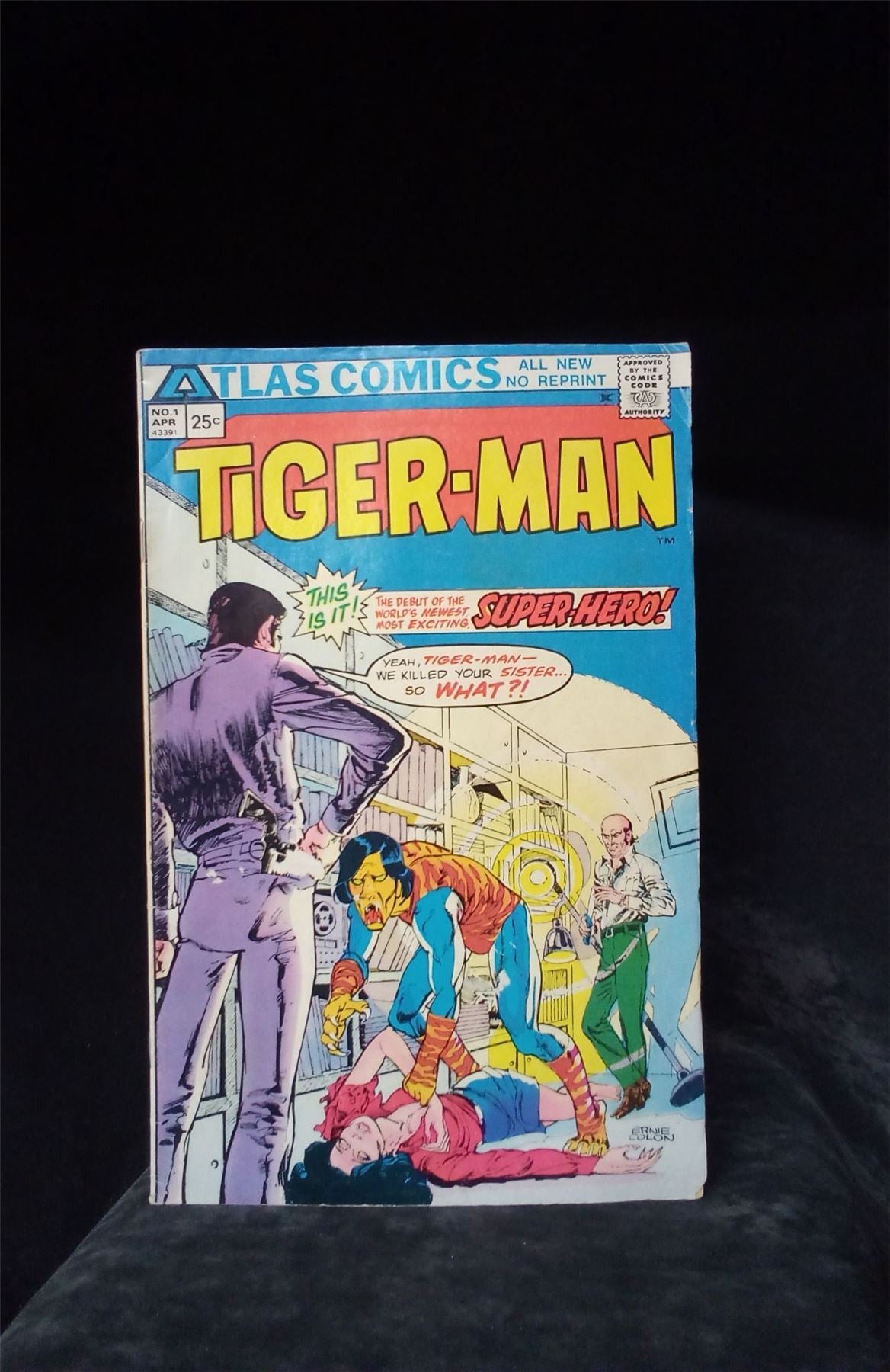 Tiger-Man #1 1975 Comic Book