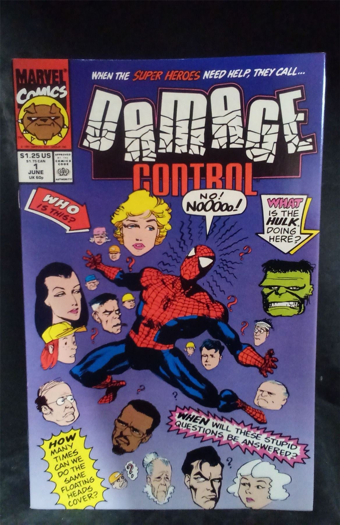 Damage Control #1 1991 Marvel Comic Book