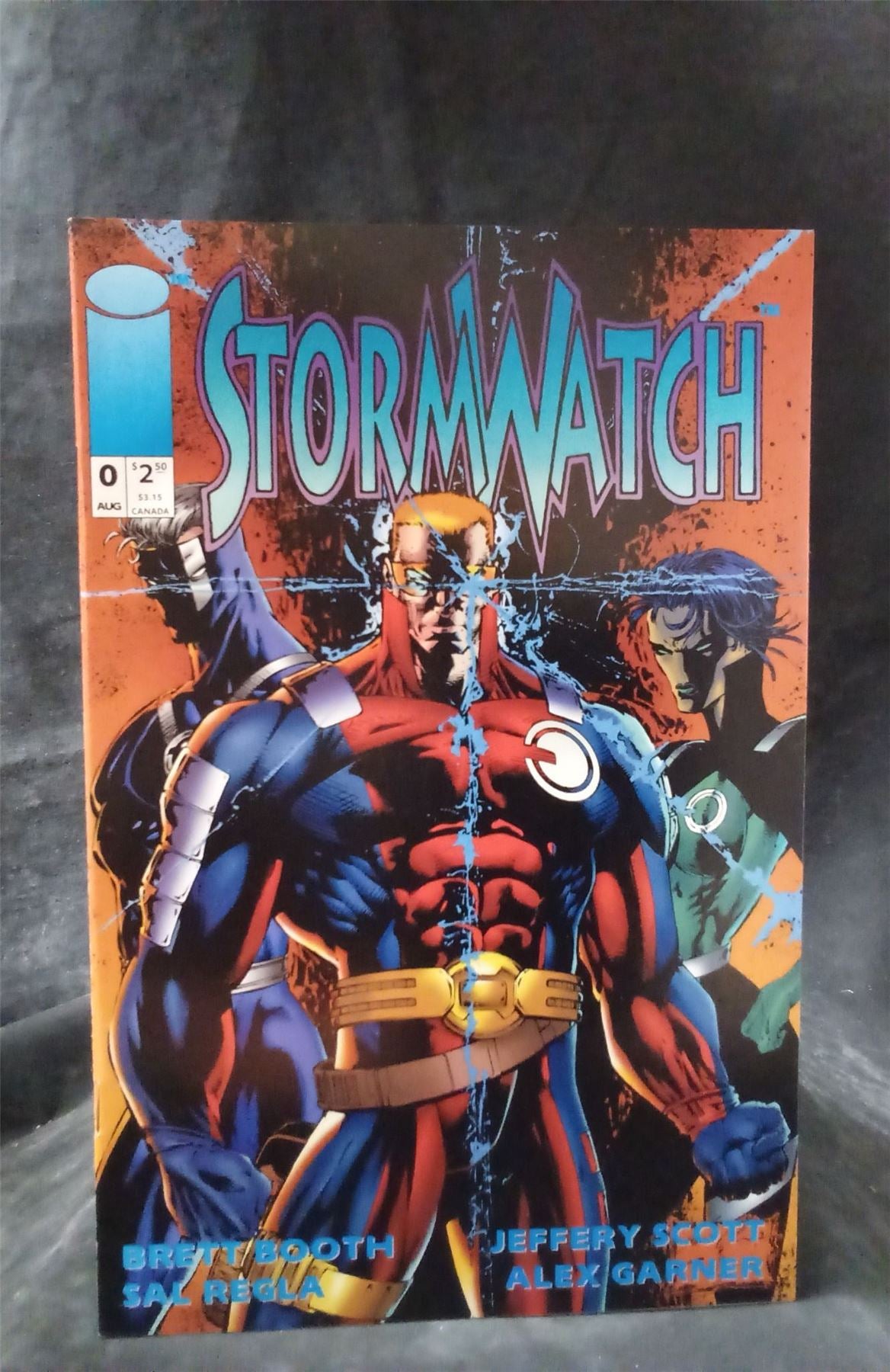 Stormwatch #0 w/trading card 1993 image-comics Comic Book