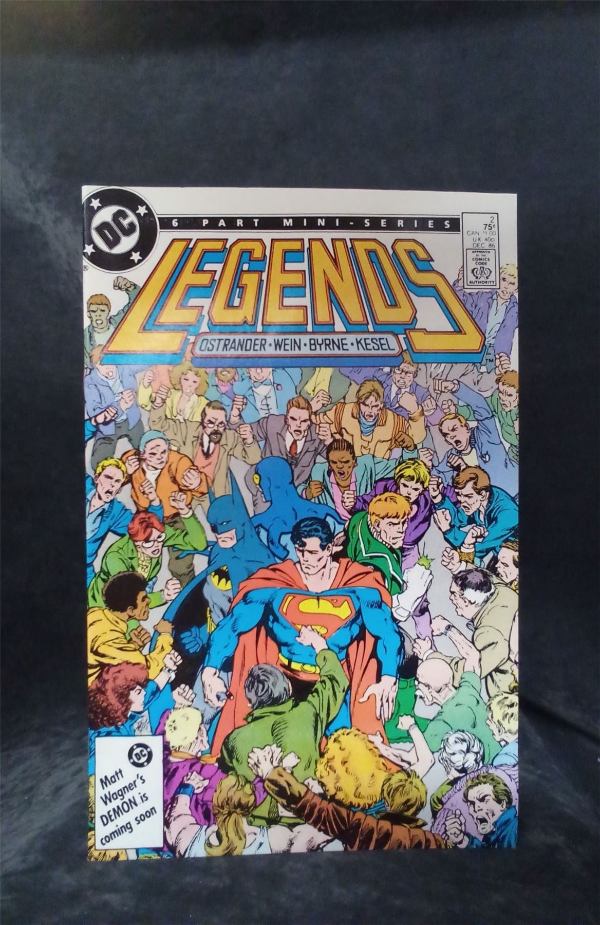 Legends #2 Newsstand Edition 1986 DC Comics Comic Book