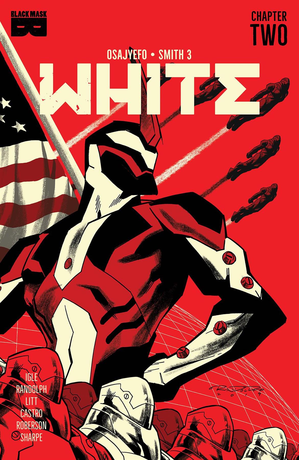 White #2 (mr) Black Mask Comics Comic Book