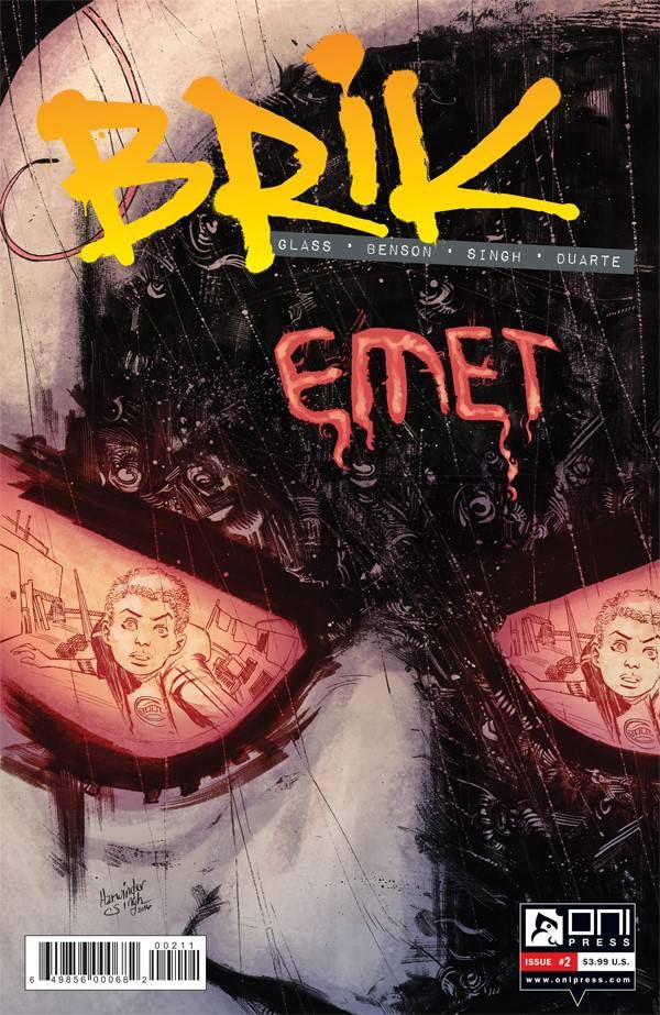 Brik #2 () Oni Press Inc. Comic Book