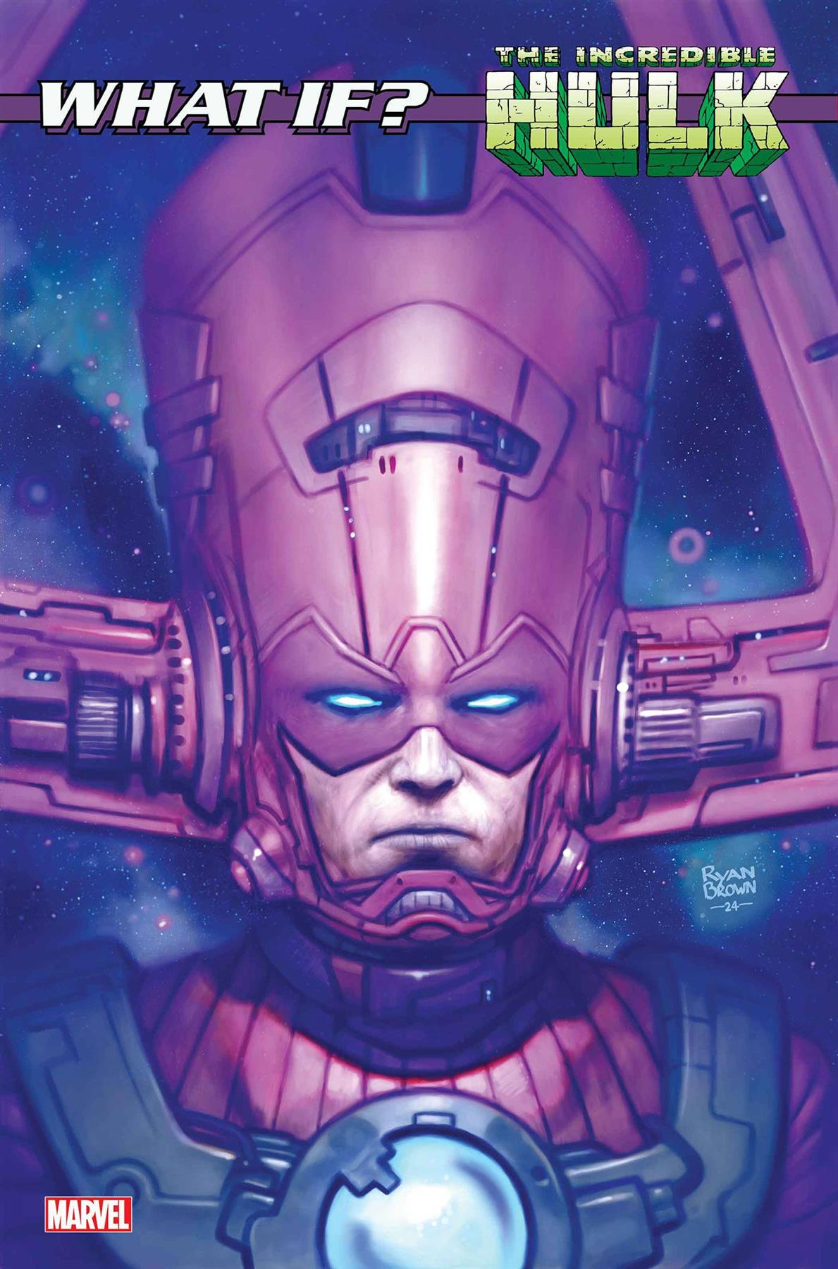 What If Galactus Transformed Hulk #1 Ryan Brown Var Marvel Prh Comic Book 2025