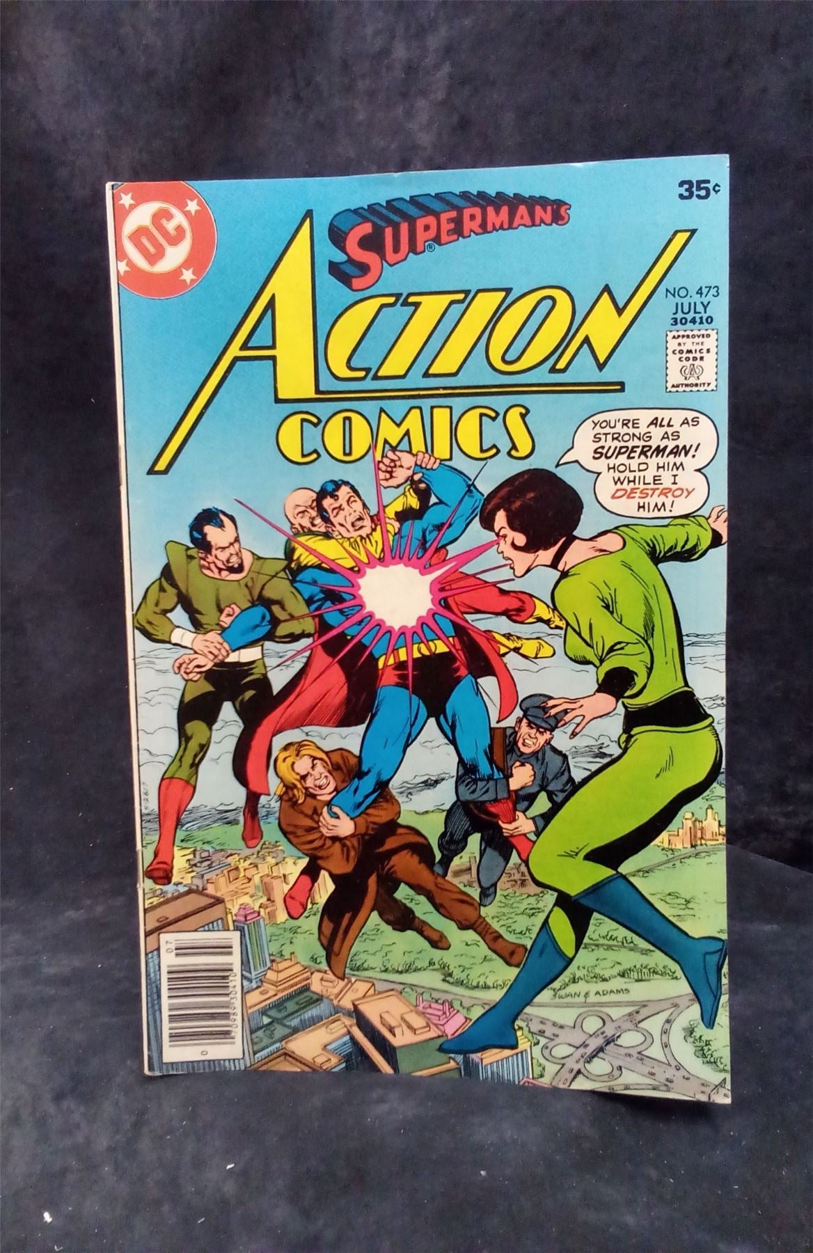 Action Comics #473 1977 DC Comics Comic Book