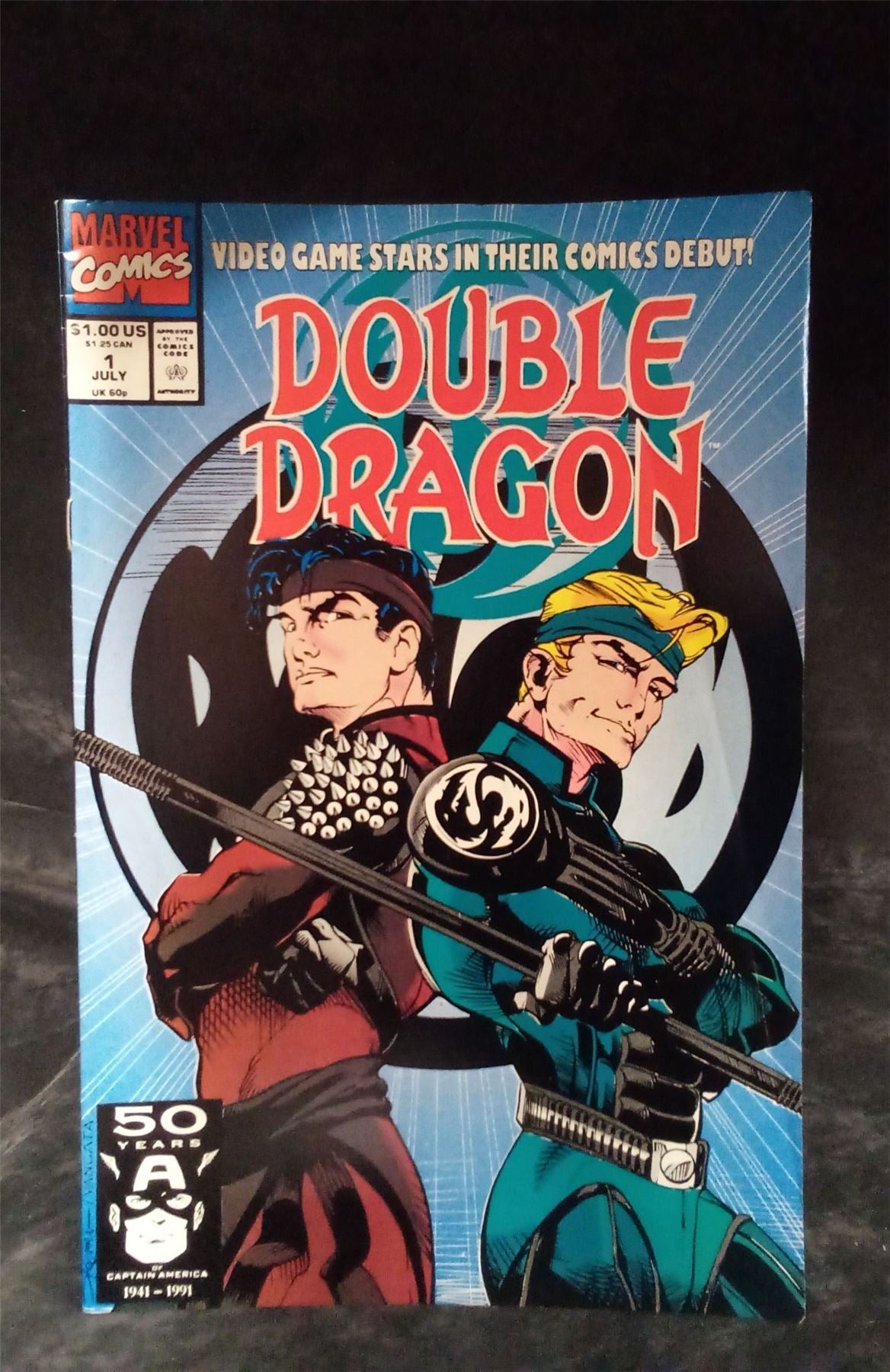 Double Dragon #1 1991 Marvel Comics Comics Comic Book
