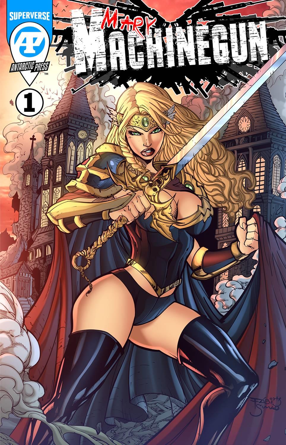 Mary Machinegun #1 (of 4) (c: 0-0-1) Antarctic Press Comic Book