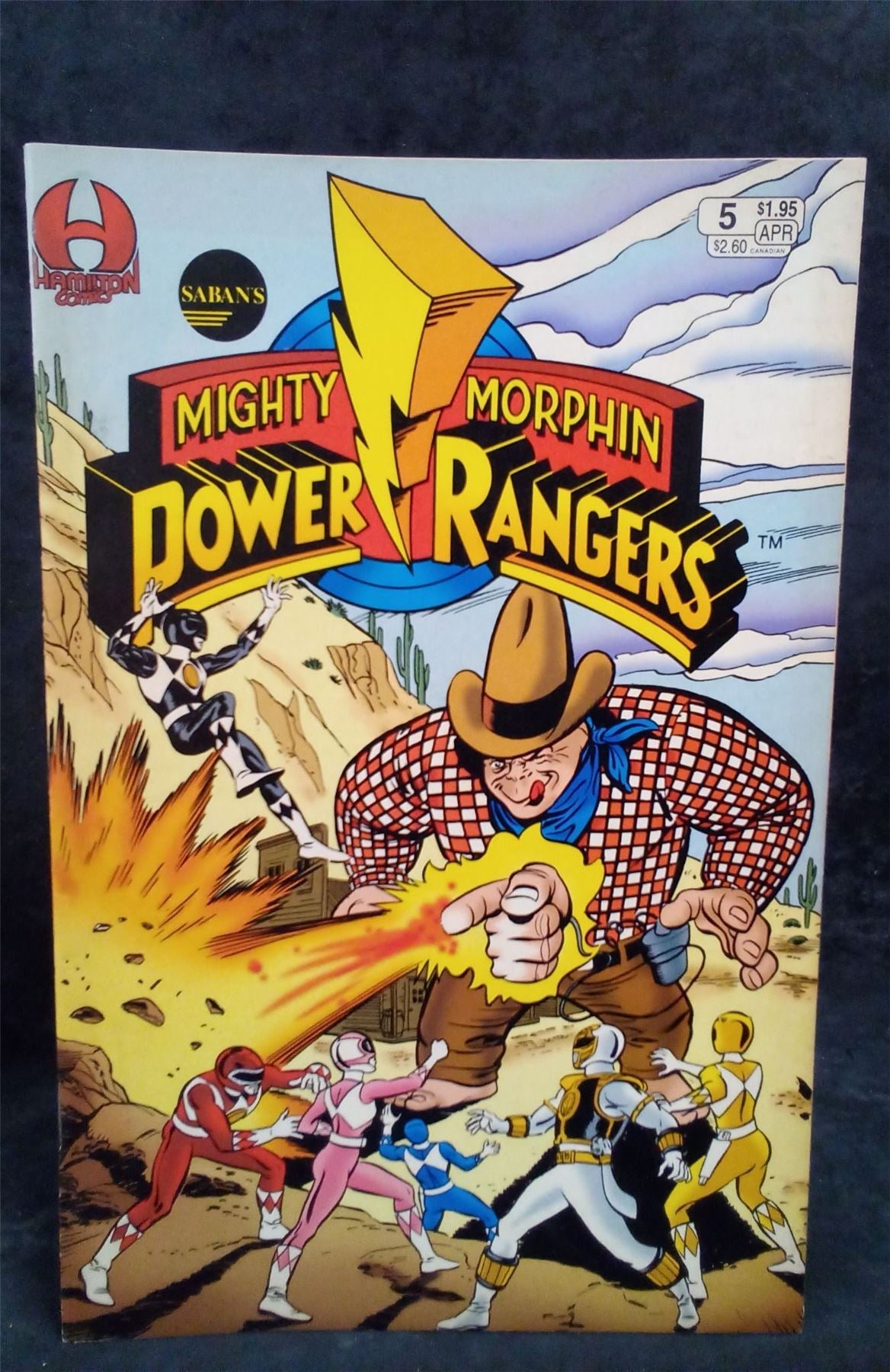 Mighty Morphin Power Rangers #5 1995 Comic Book