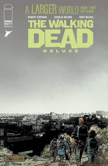 Walking Dead Deluxe #94 Cvr B Charlie Adlard & Dave Mccaig Var Image Comics Comic Book
