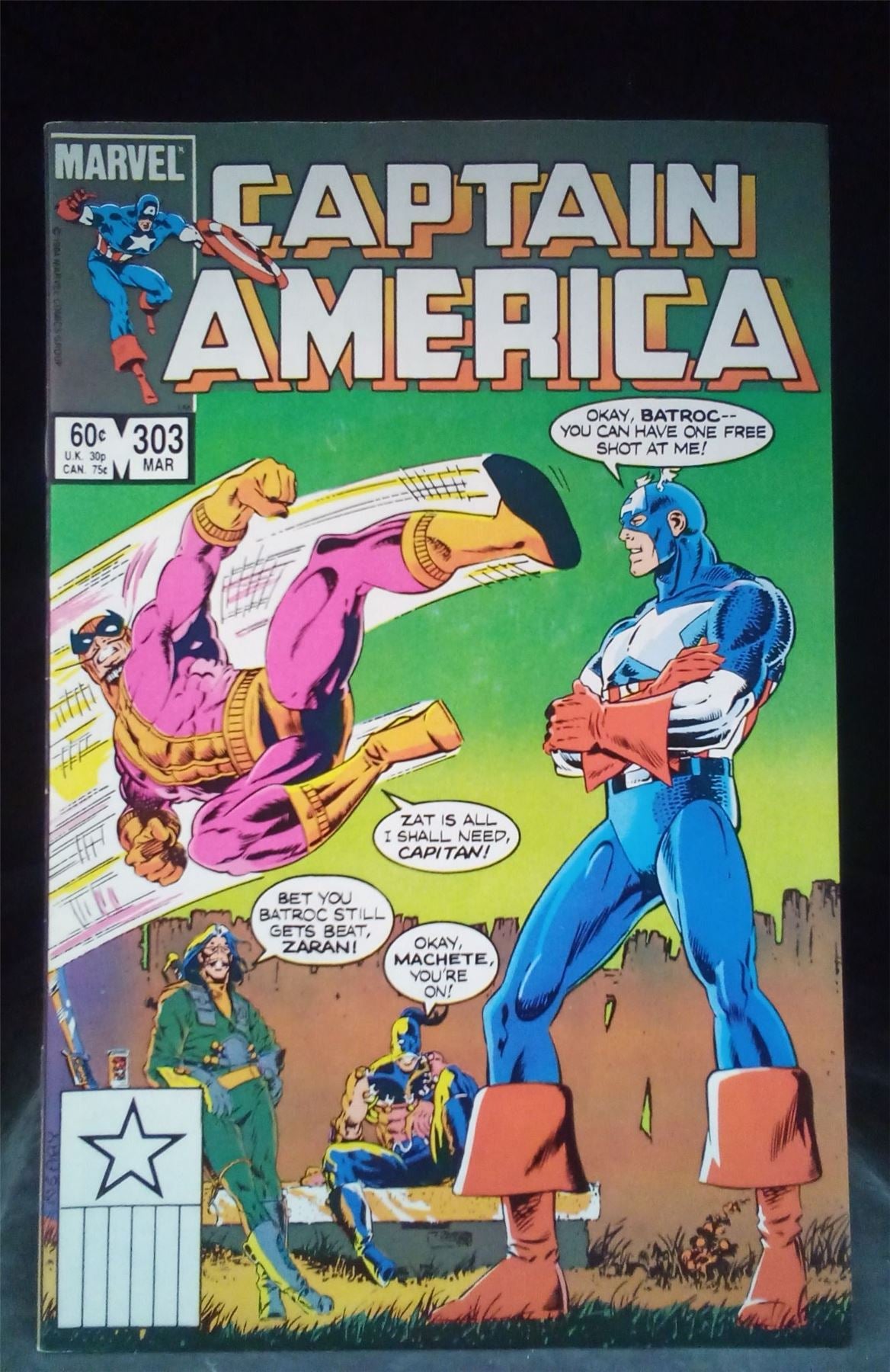 Captain America #303 1985 Marvel Comic Book