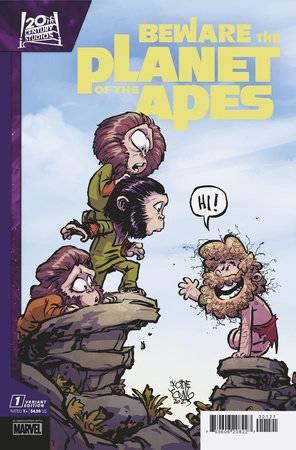 Beware The Planet Of The Apes #1 Skottie Young Var (Skottie Young Var) Marvel Prh Comic Book 2024