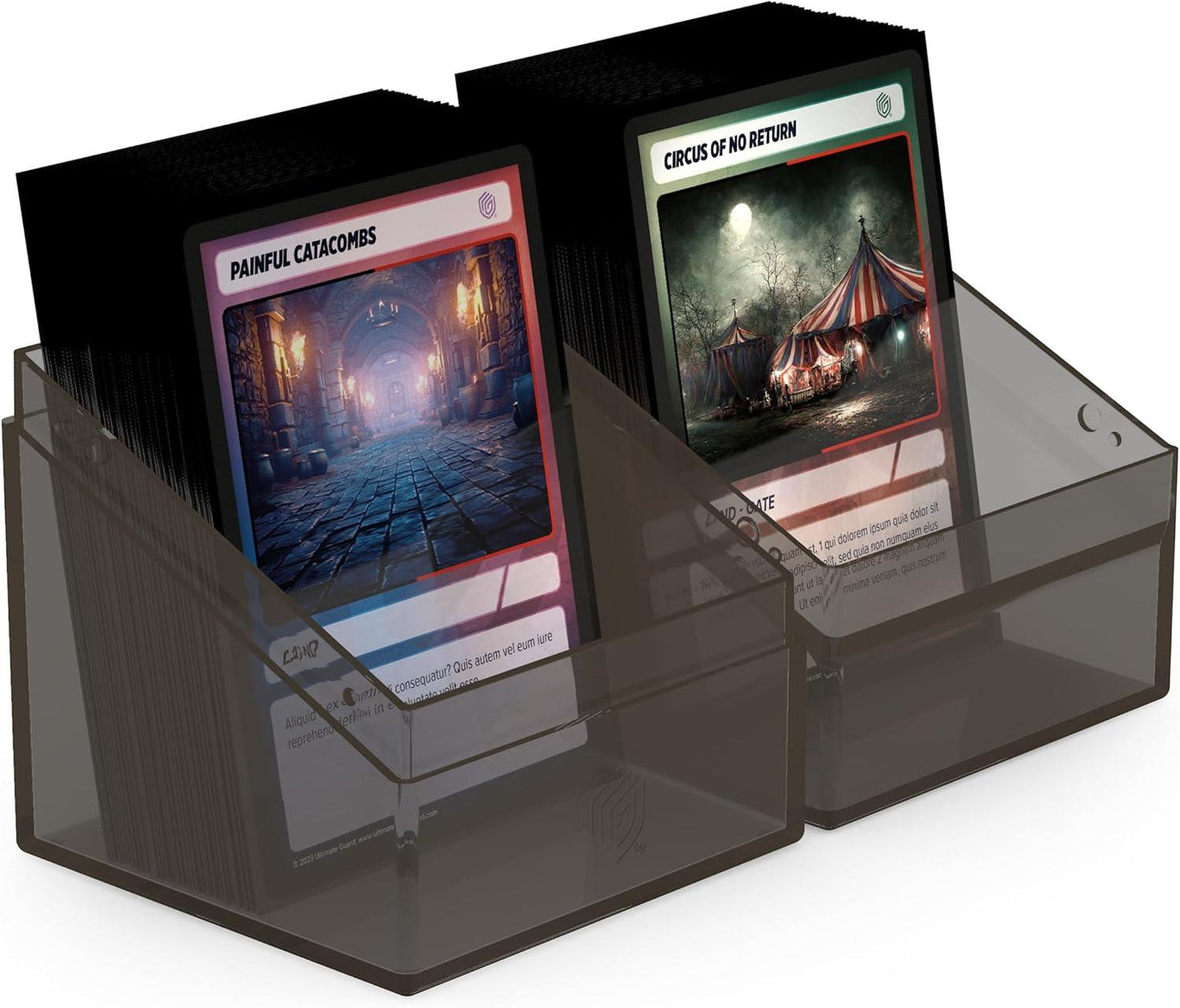 Ultimate Guard Deck Case - Boulder 100+ Clear - Onyx