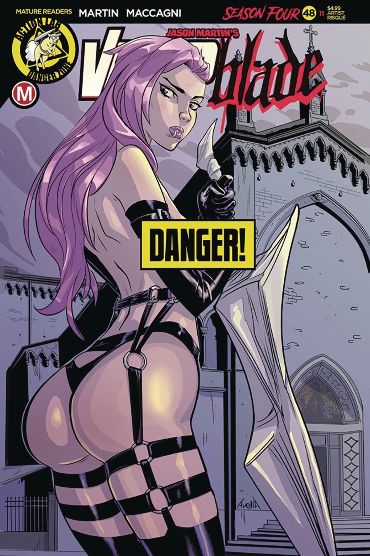 Vampblade Season 4 #11 Cvr F Danger Zone Comics Comic Book