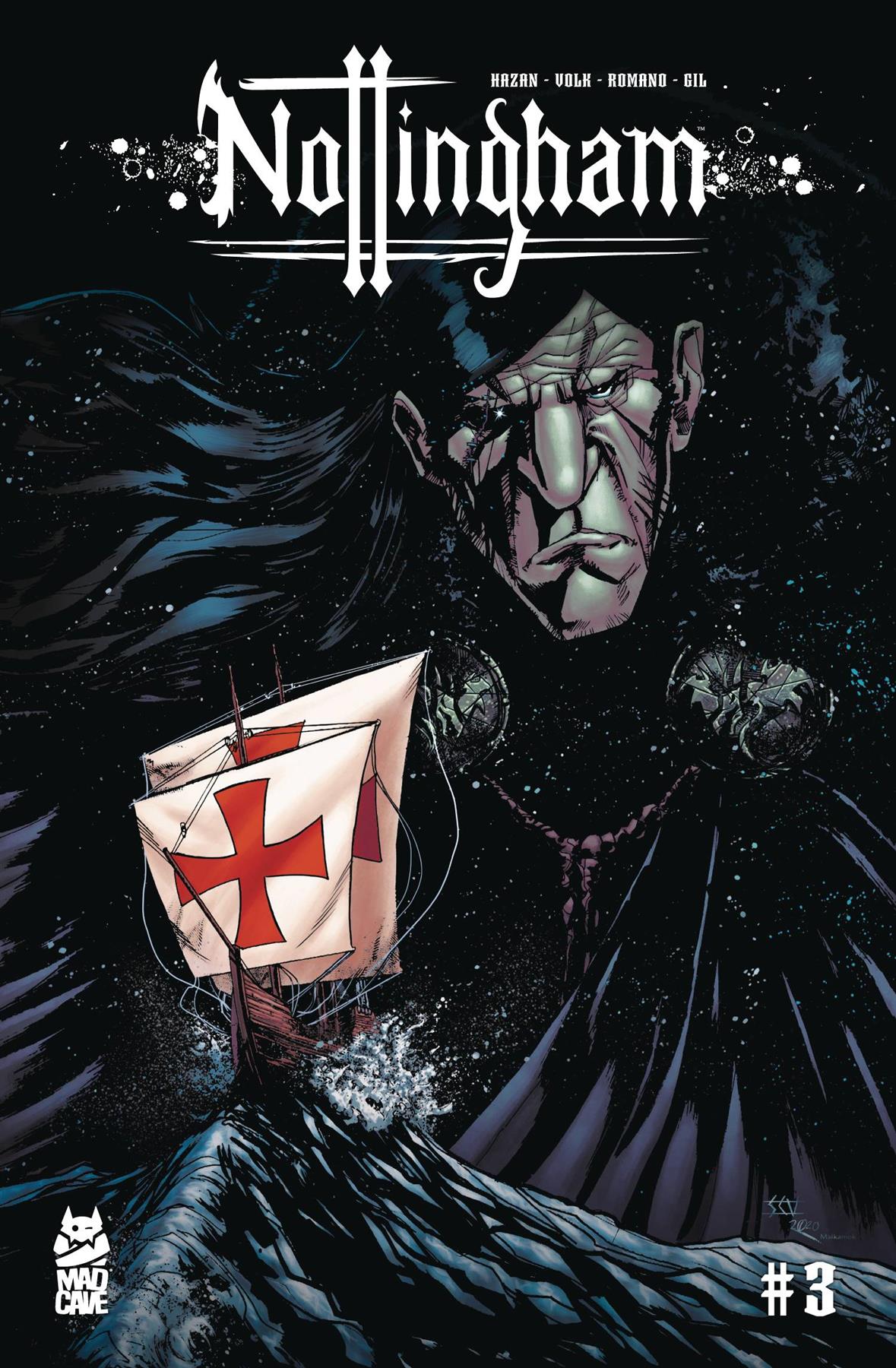 Nottingham #3 (of 5) Mad Cave Studios Comic Book