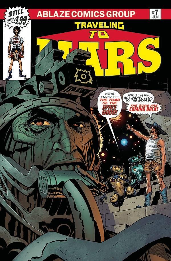 Traveling To Mars #7 Cvr D Mckee Homage (Cvr D Mckee Homage) Ablaze Publishing Comic Book 2023