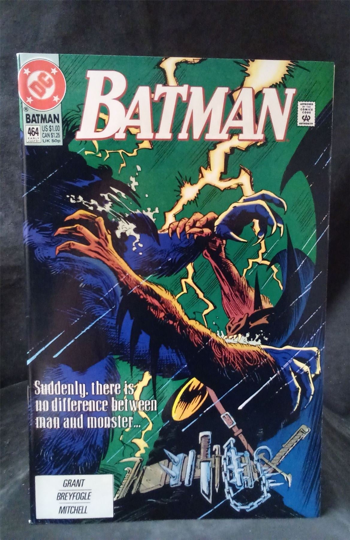 Batman #464 1991 DC Comics Comic Book