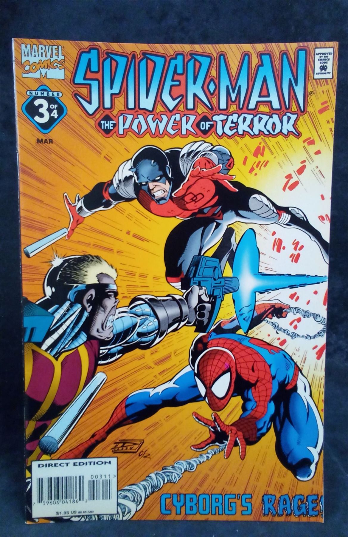 Spider-Man: The Power of Terror #3 1995 Marvel Comics Comic Book