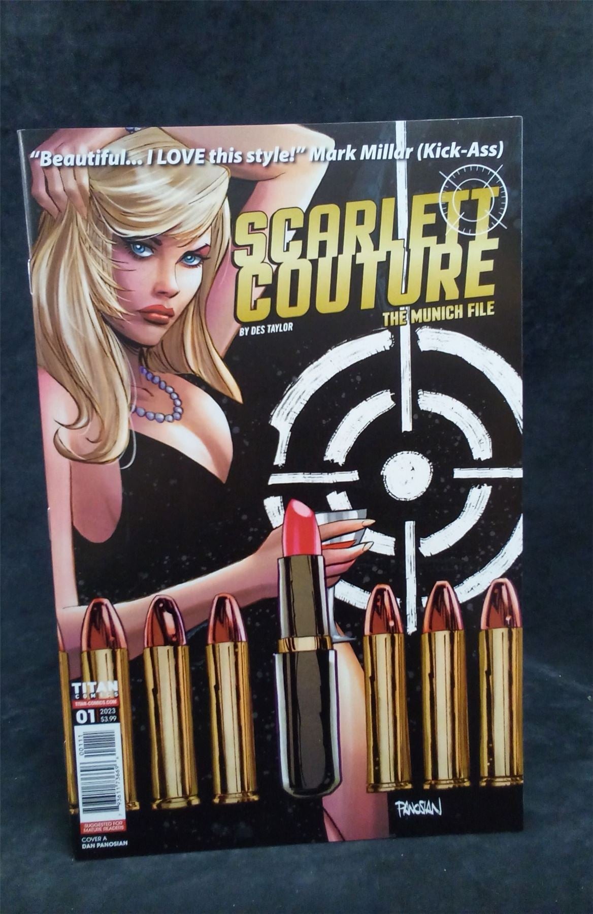 Scarlett Couture: The Munich Files #1 Cover A titan comics Comic Book