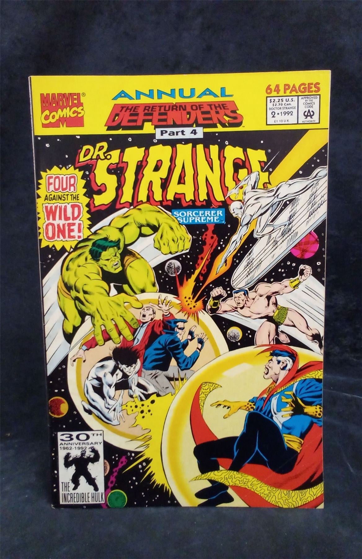 Doctor Strange, Sorcerer Supreme Annual #2 1992 Marvel Comics Comic Book Marvel Comics Comic Book