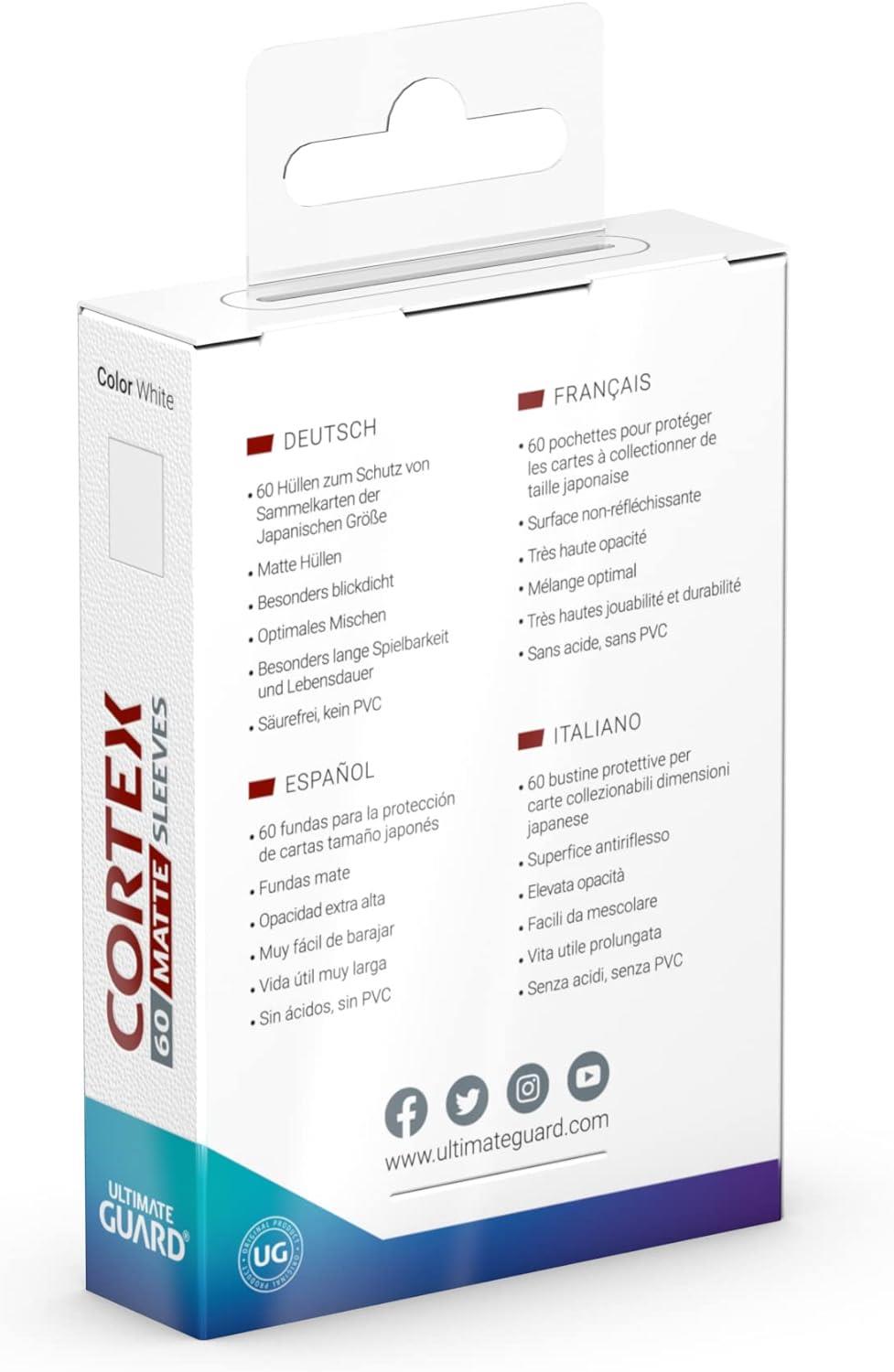 Ultimate Guard Cortex Sleeves Japanese WHITE