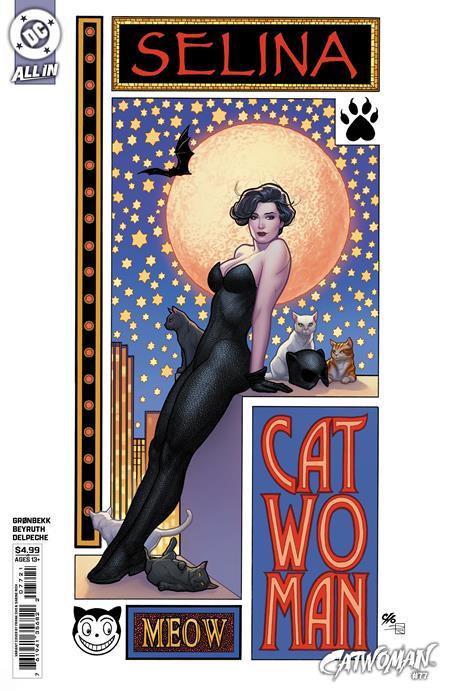 Catwoman #77 Cvr B Frank Cho Card Stock Var DC Comics Comic Book