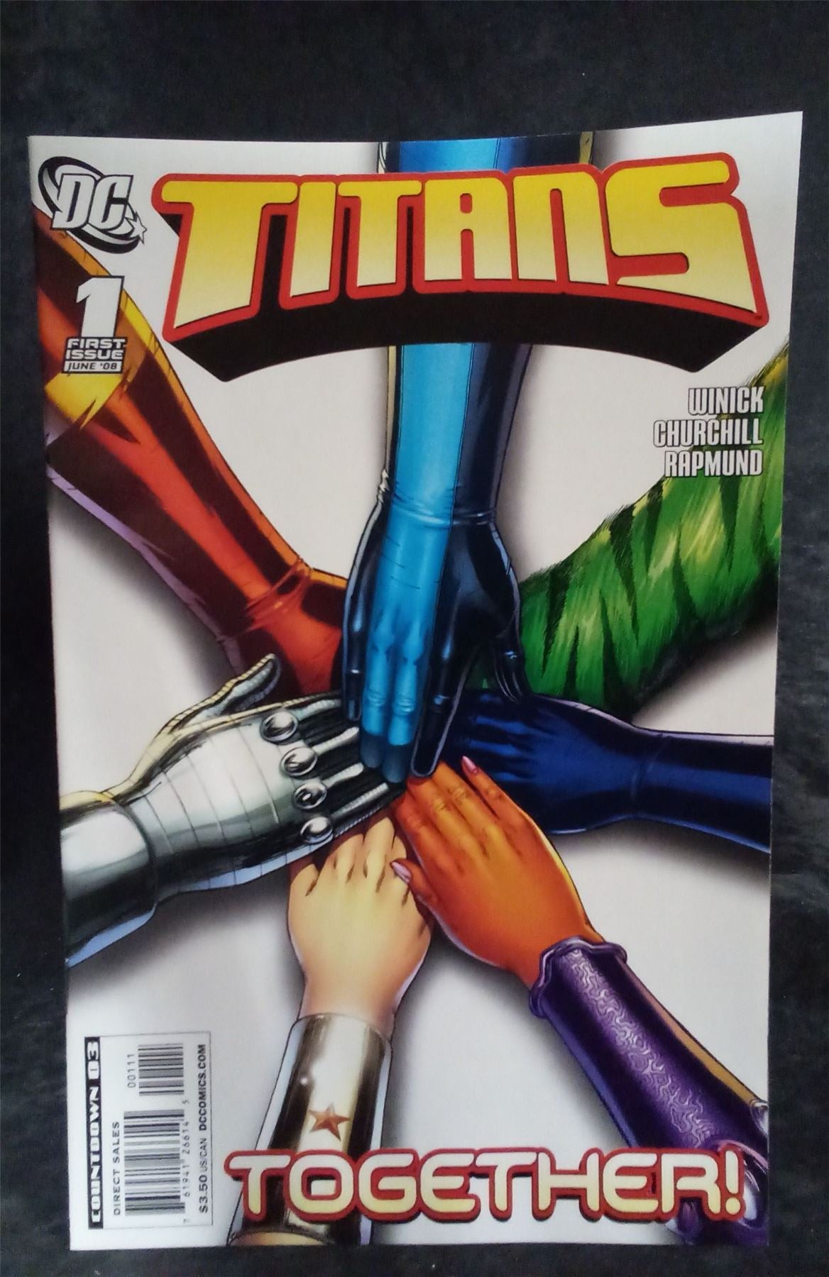 Titans #1 2008 DC Comics Comic Book