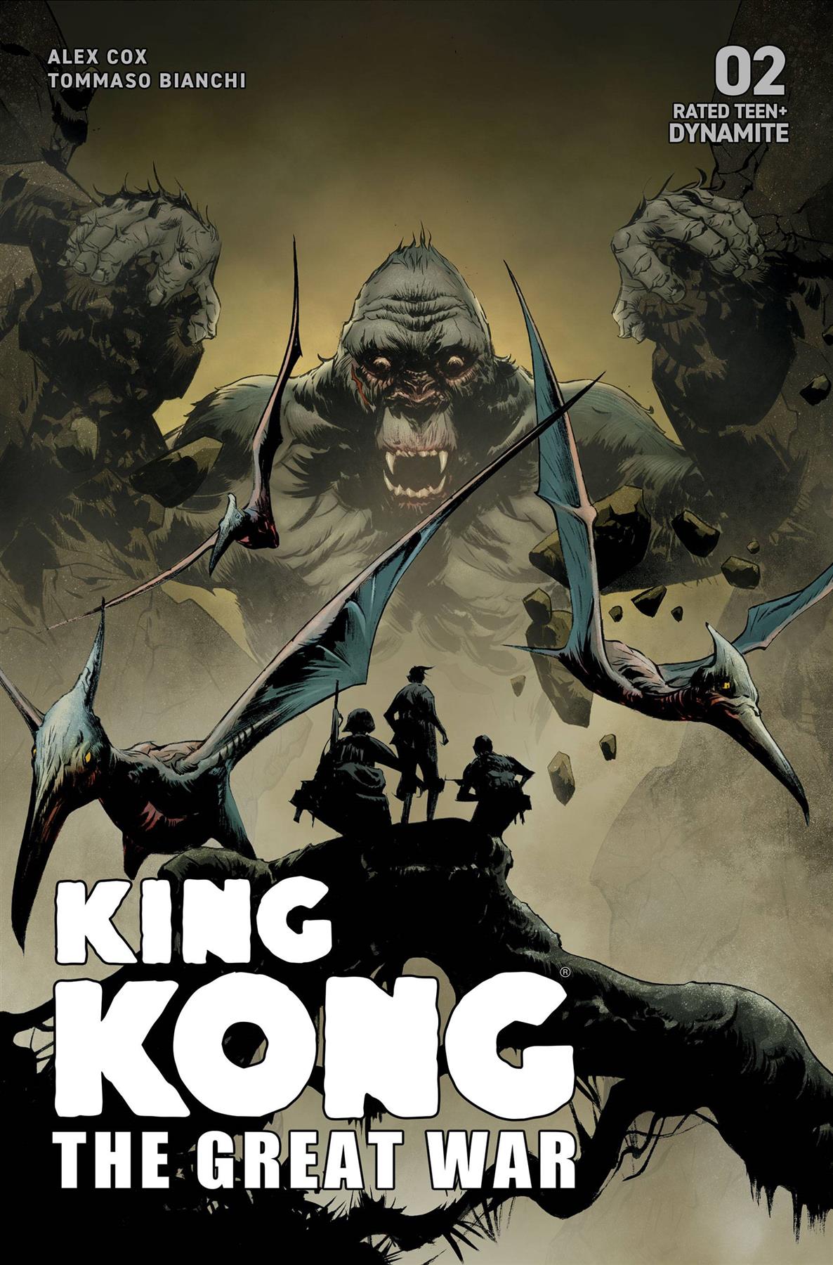 Kong Great War #2 Cvr A Lee Dynamite Comic Book
