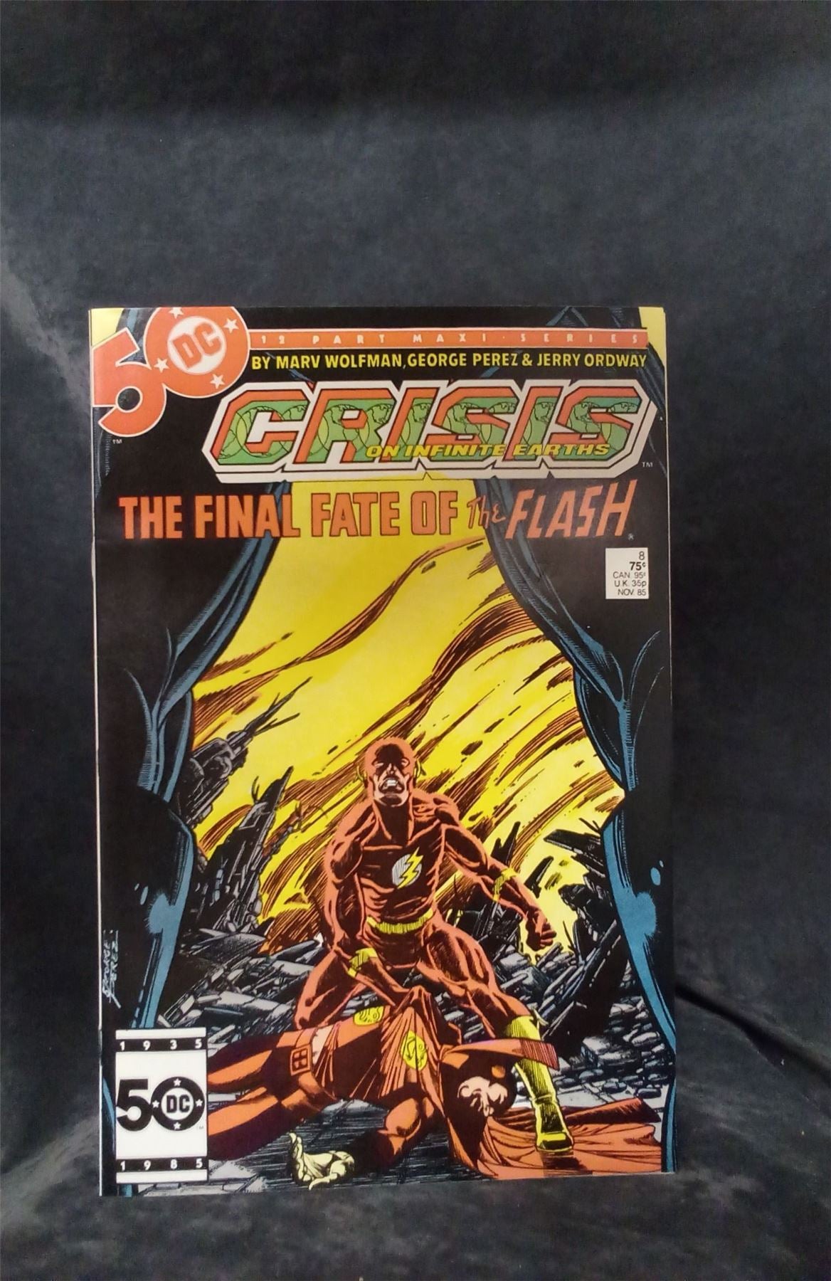 Crisis on Infinite Earths #8 1985 DC Comics Comic Book