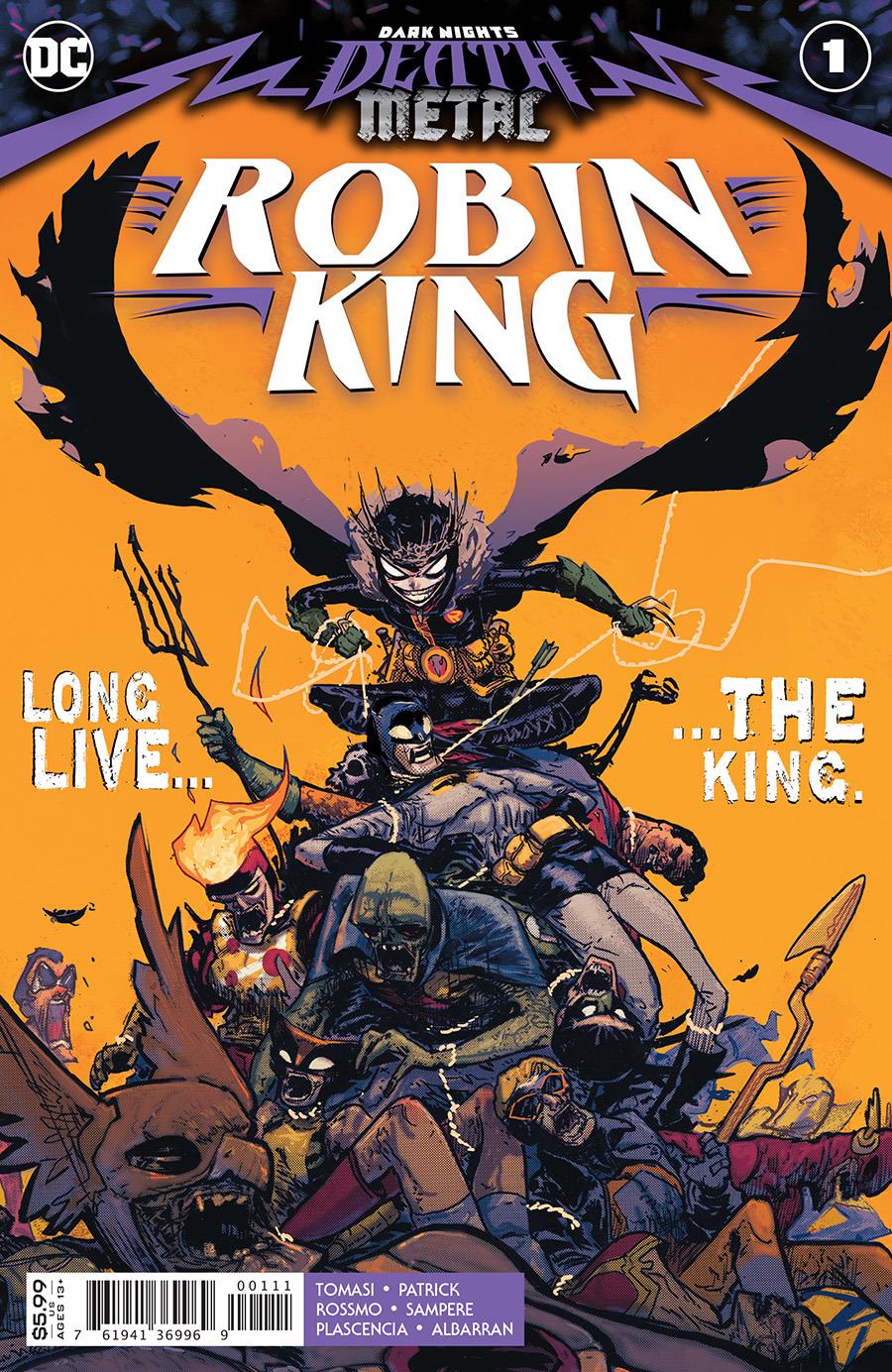 Dark Nights Death Metal Robin King #1 (one Shot) Cvr A Riley Rossmo DC Comics Comic Book