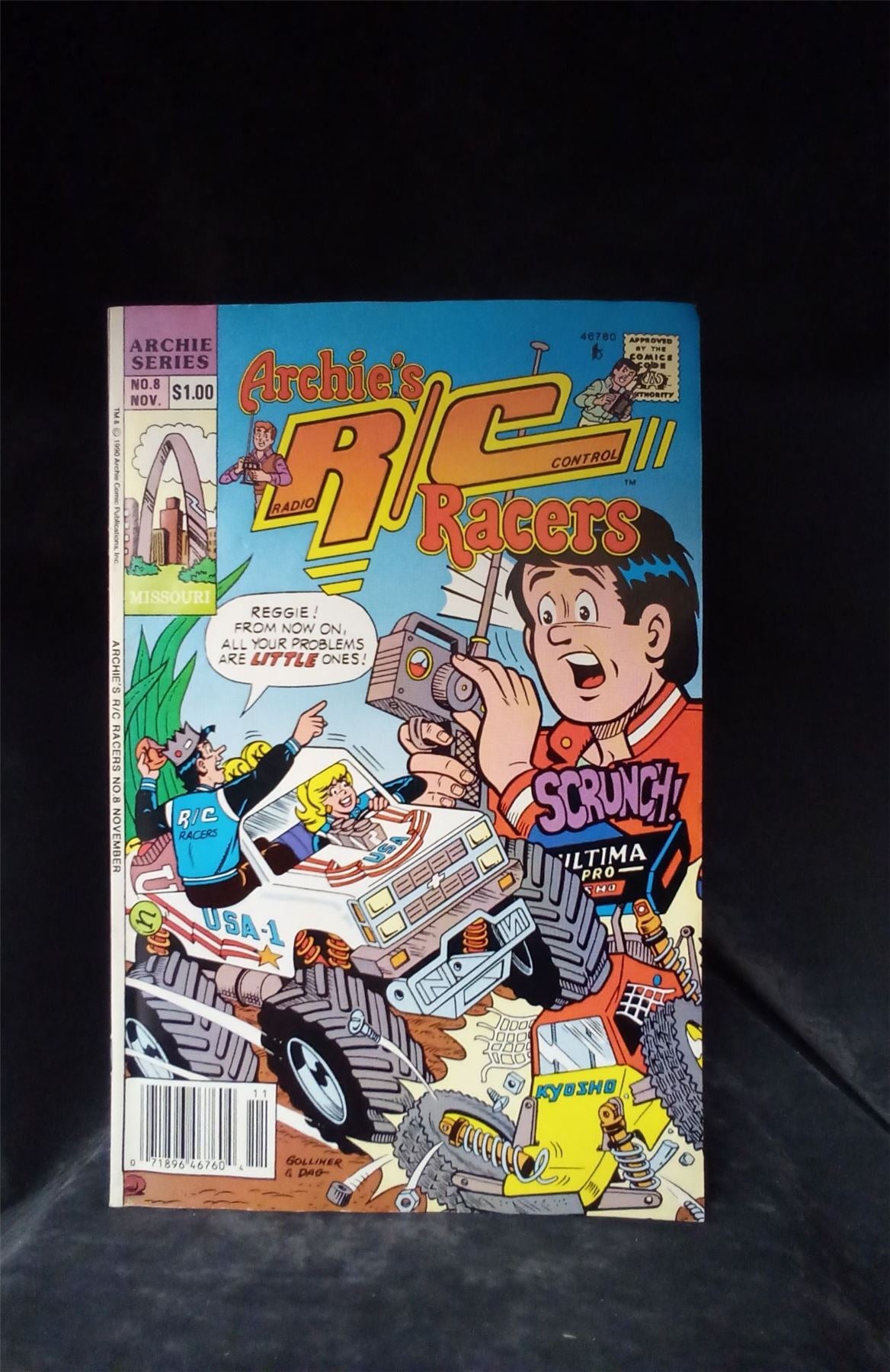 Archie's R/C Racers #8 1990 Archie Comics Comic Book