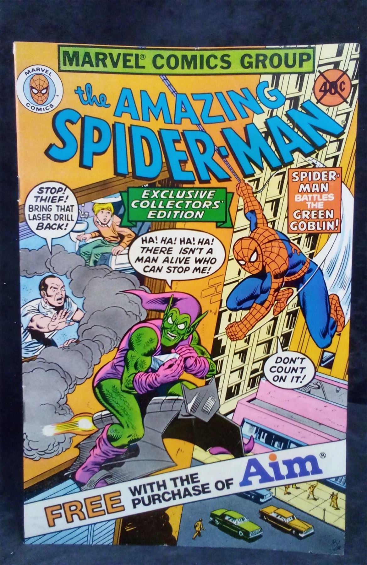 Exclusive Collectors' Edition: Spider man #1 1980 Marvel Comics Comic Book