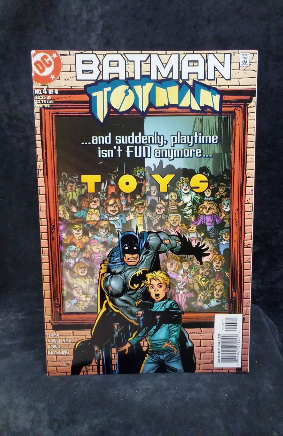 Batman: Toyman #4 1999 DC Comics Comic Book